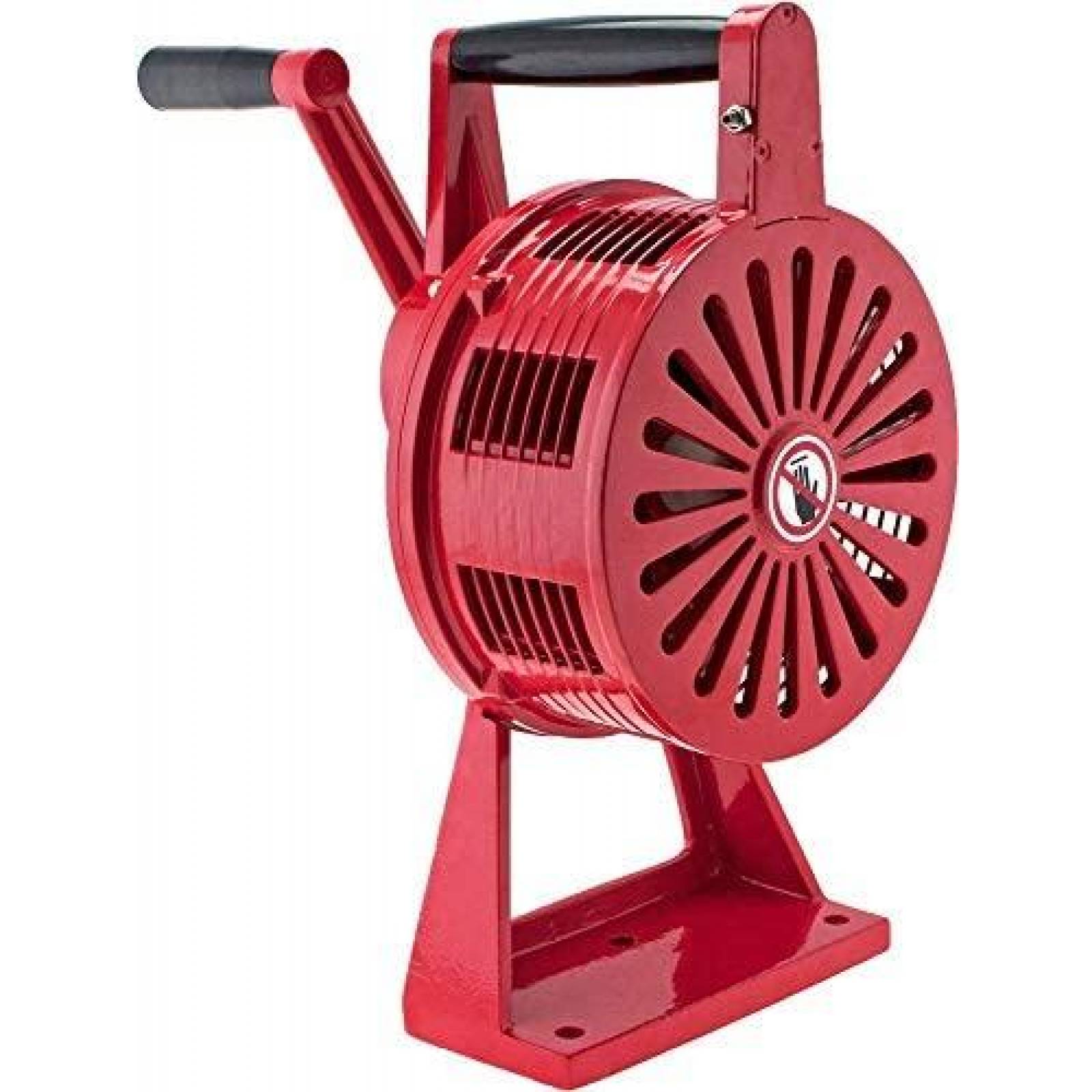 Sirena Vixen Horns VXS-1200MR De Manivela Montaje Base -Rojo