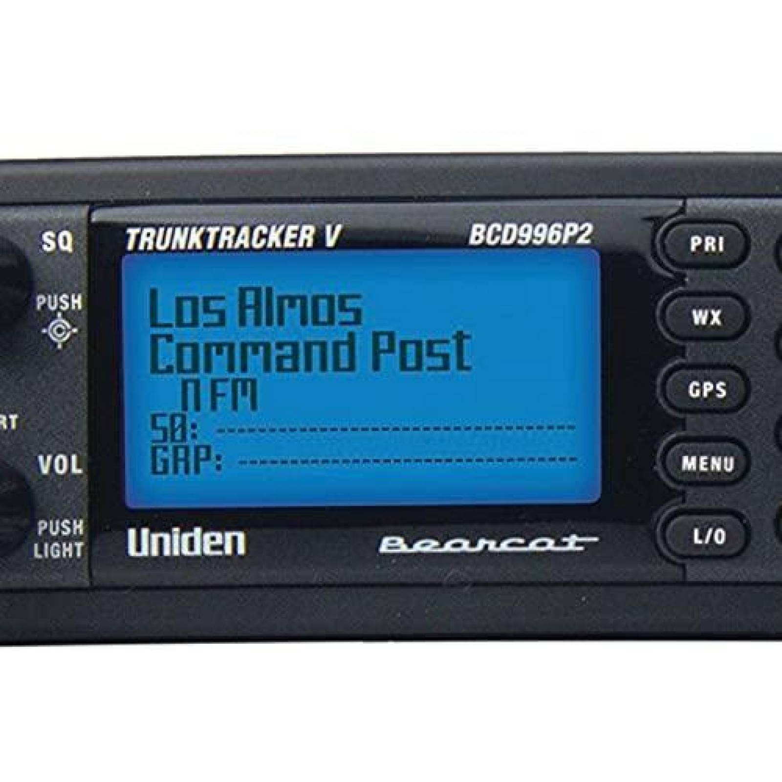Escaner Digital para Radio Uniden BCD996P2 25000Ch -Negro
