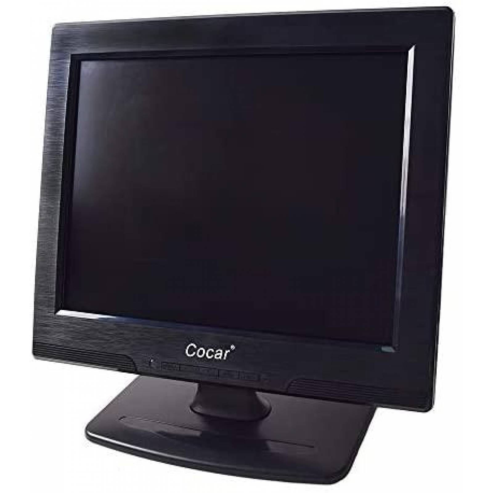 Monitor CCTV Cocar 12'' LCD HDMI VGA USB LED -Negro