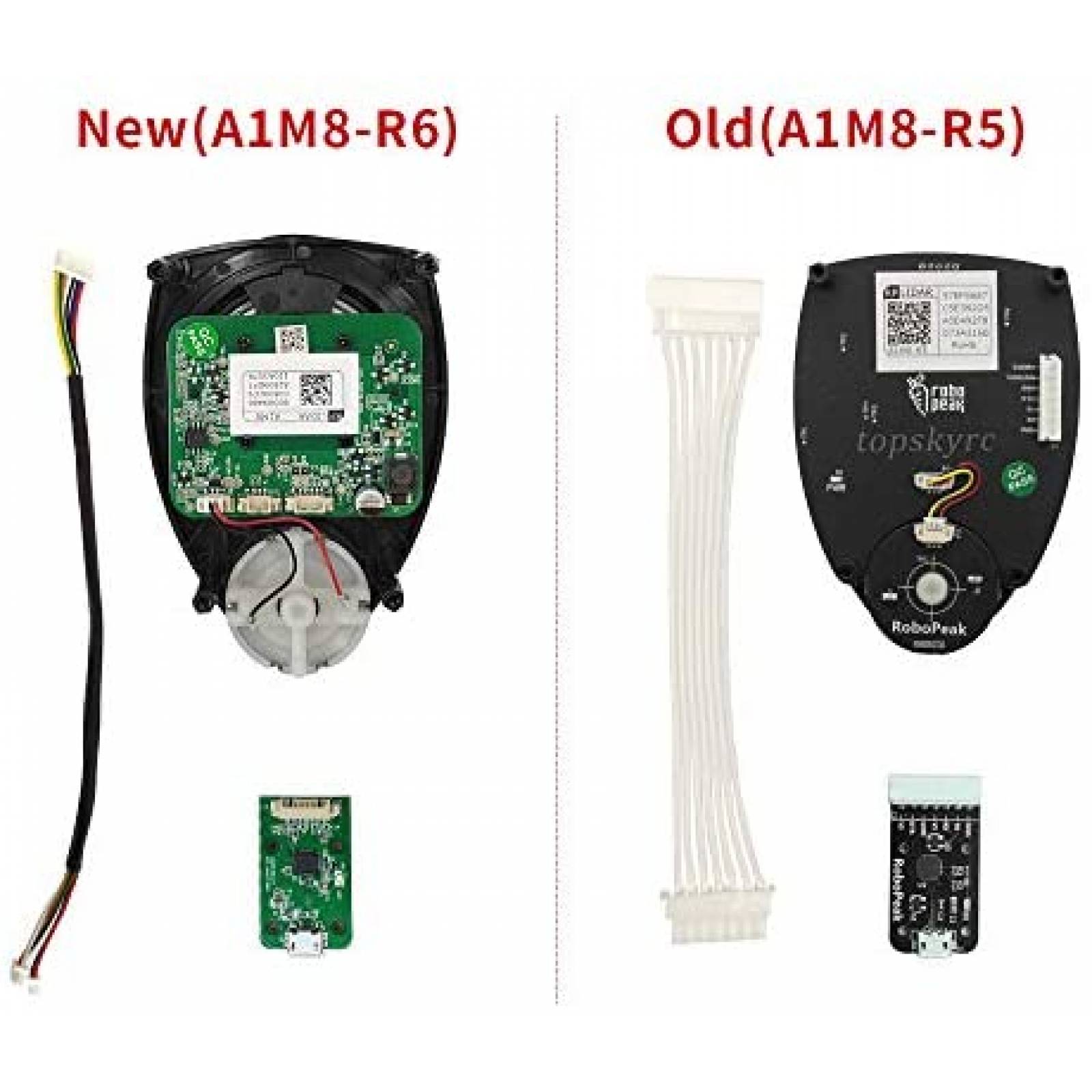Escaner de sensor Slamtec RPLIDAR A1M8 2D 360 grados 12 m