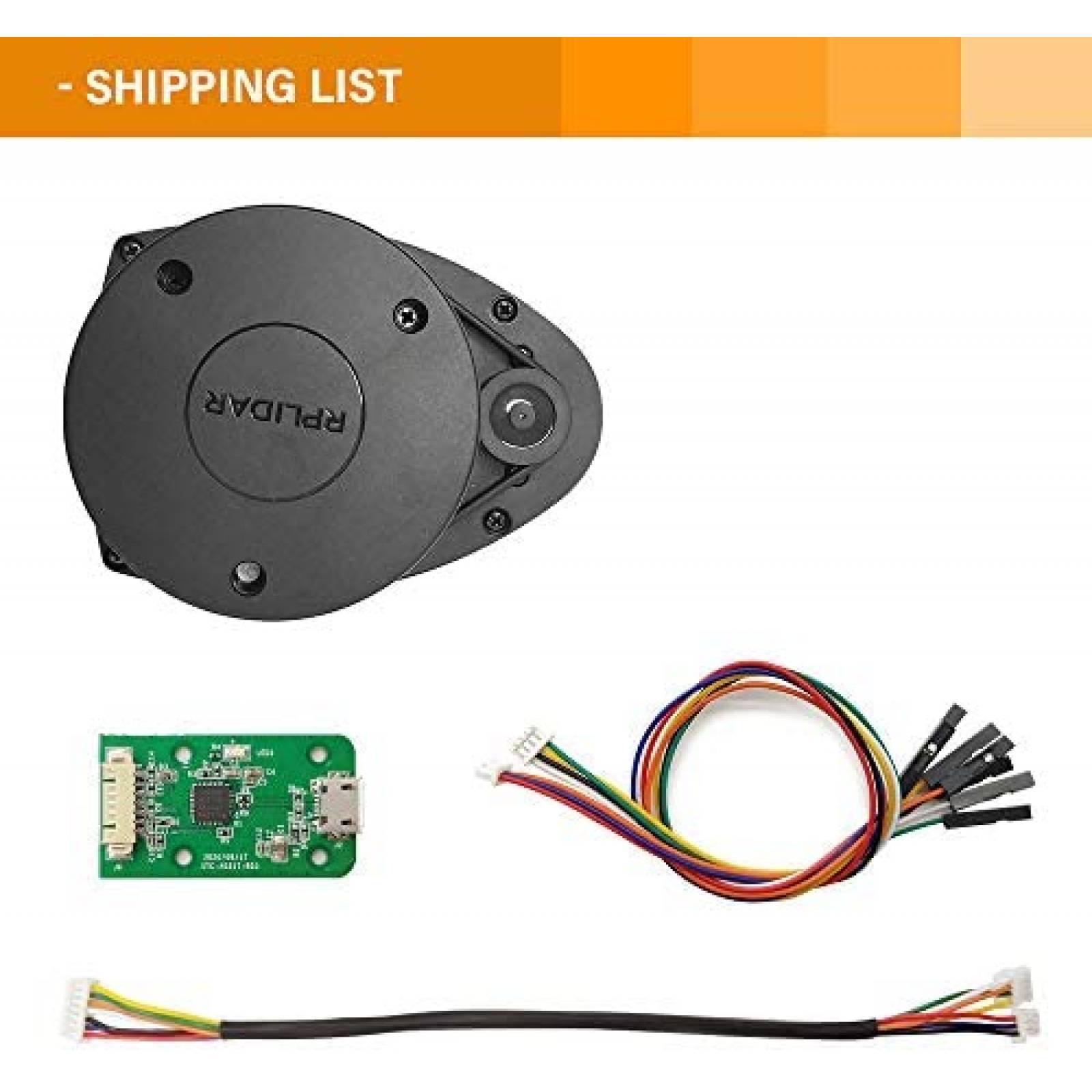 Escaner de sensor Slamtec RPLIDAR A1M8 2D 360 grados 12 m