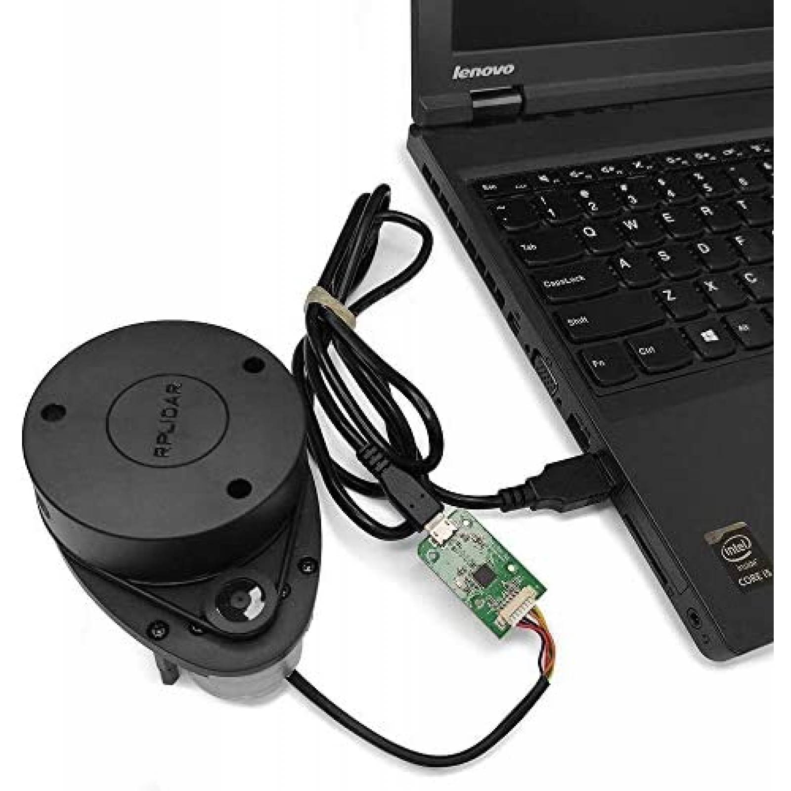 Escaner de sensor Slamtec RPLIDAR A1M8 2D 360 grados 12 m