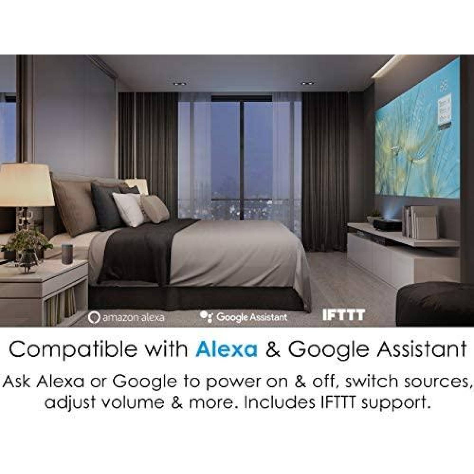 Proyector Optoma CinemaX P1 4K UHD 3000 Lumenes -Negro