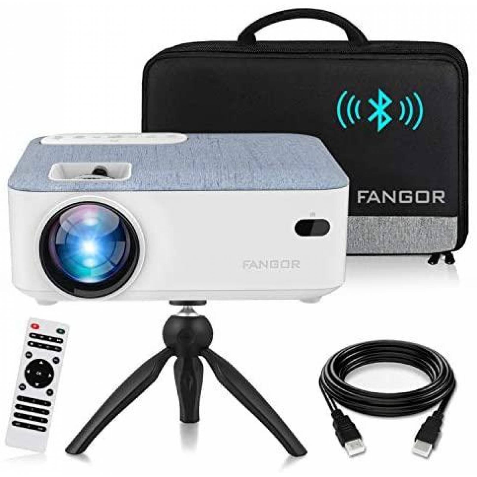 Proyector FANGOR 5500L FHD 1080P LCD + Estuche + Accesorios