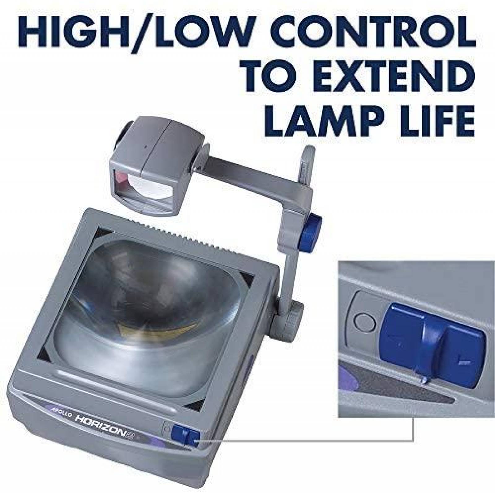 Retroproyector Apollo V16002M 10 x 10'' 2000 Lumens