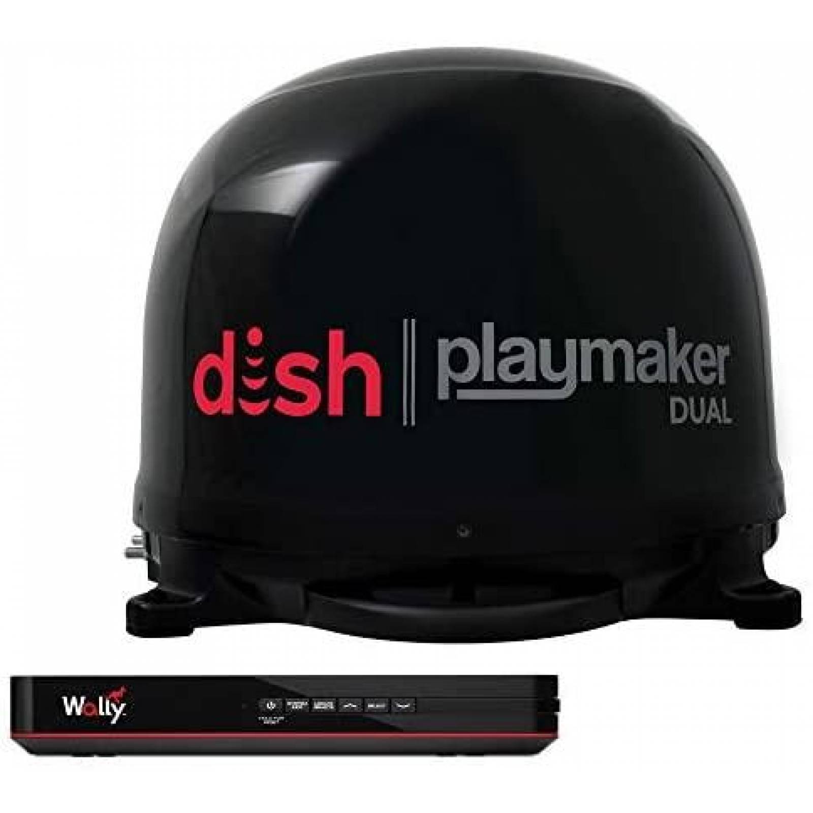 Antena Satelital Winegard Dish Playmaker Dual -Negro