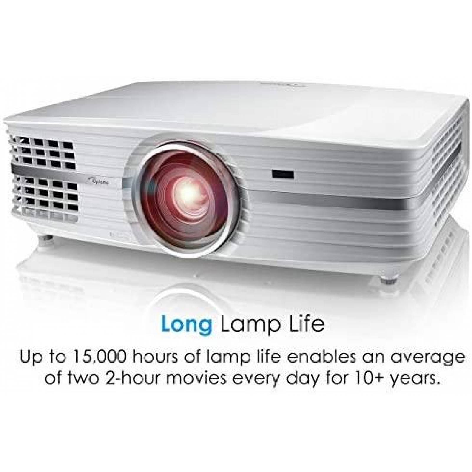 Proyector Optoma UHD60 4K UHD 3000 Lumenes HDMI -Blanco