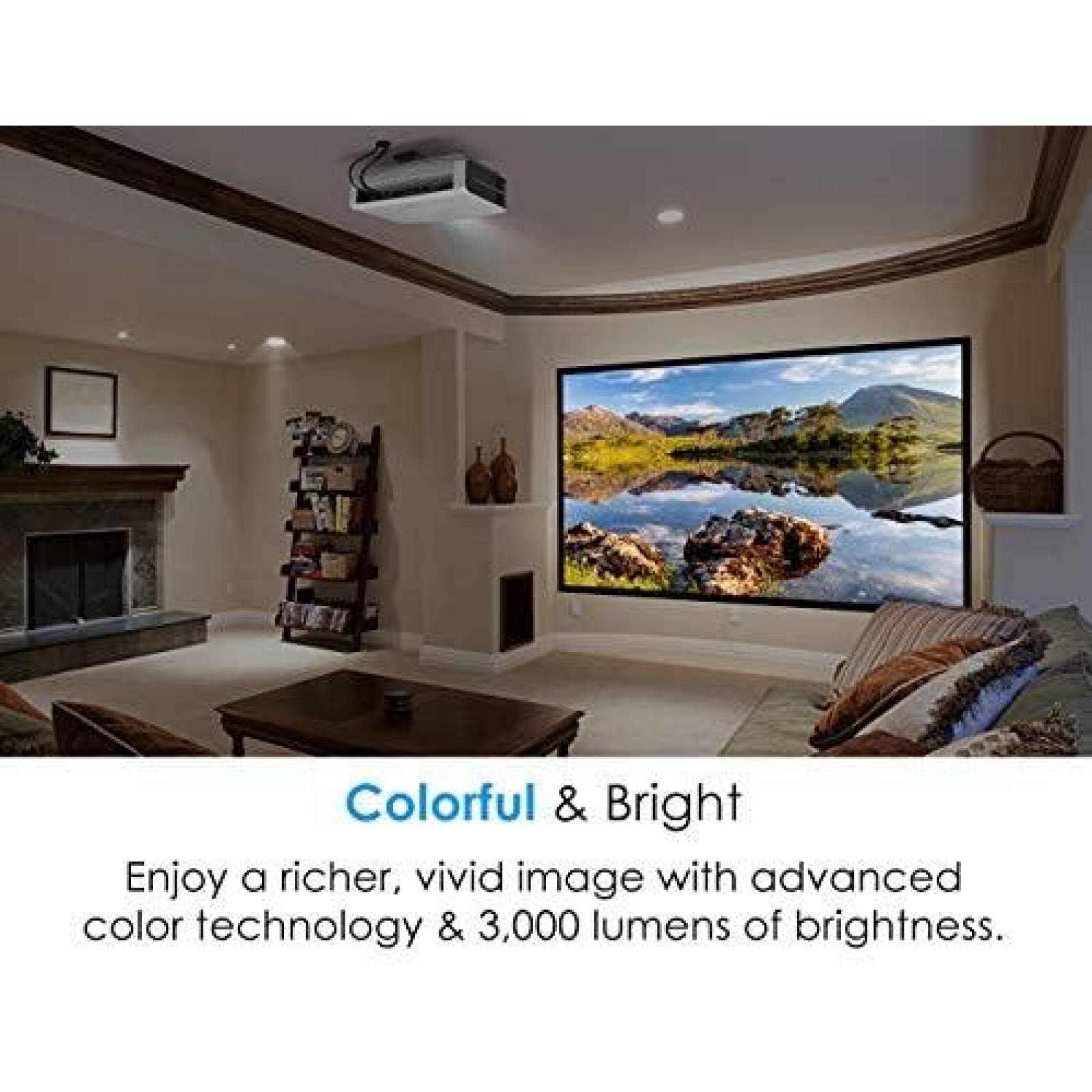 Proyector Optoma UHD60 4K UHD 3000 Lumenes HDMI -Blanco