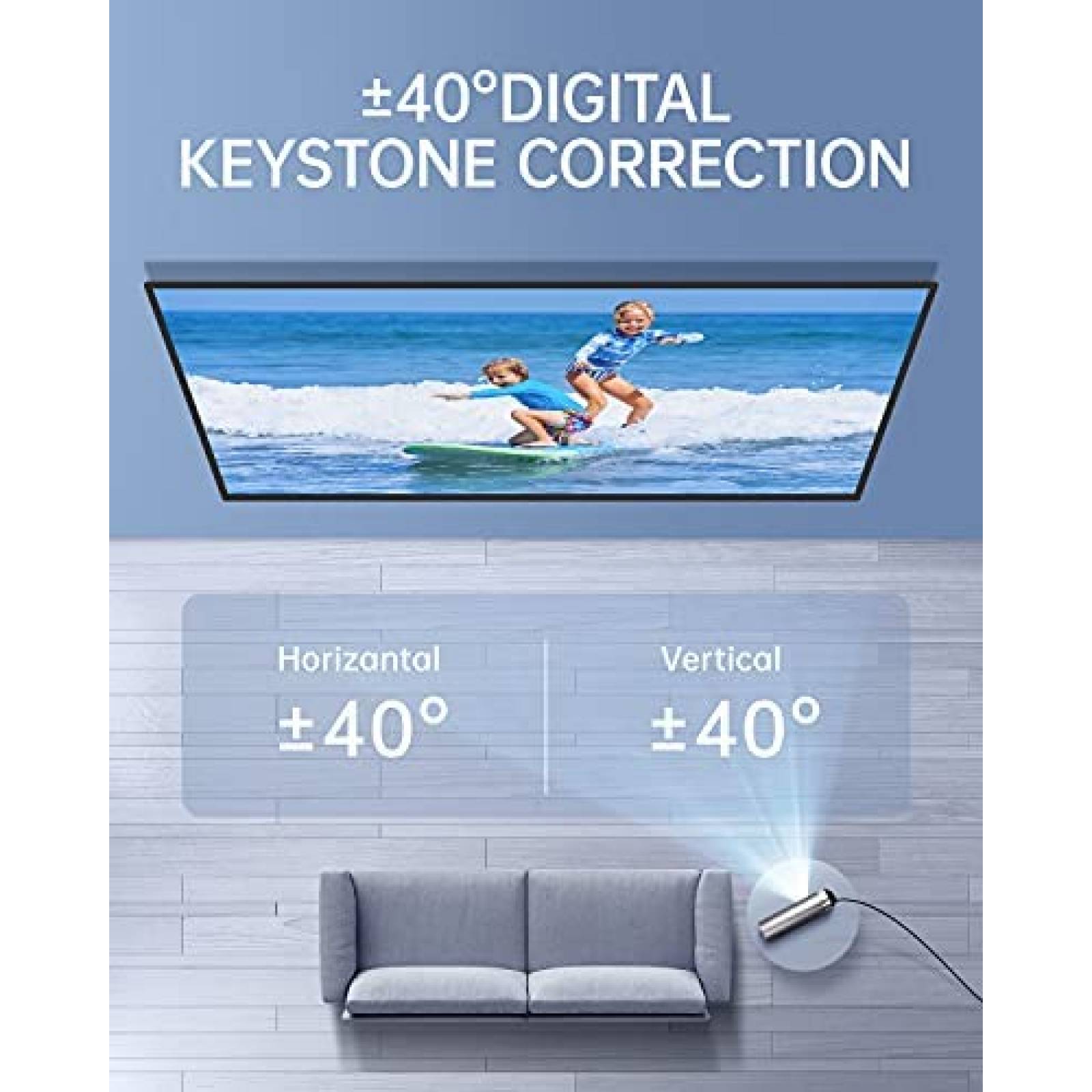 Proyector JMGO Explorer 380 Lumens Wi-Fi 3D FHD 1080P 4K