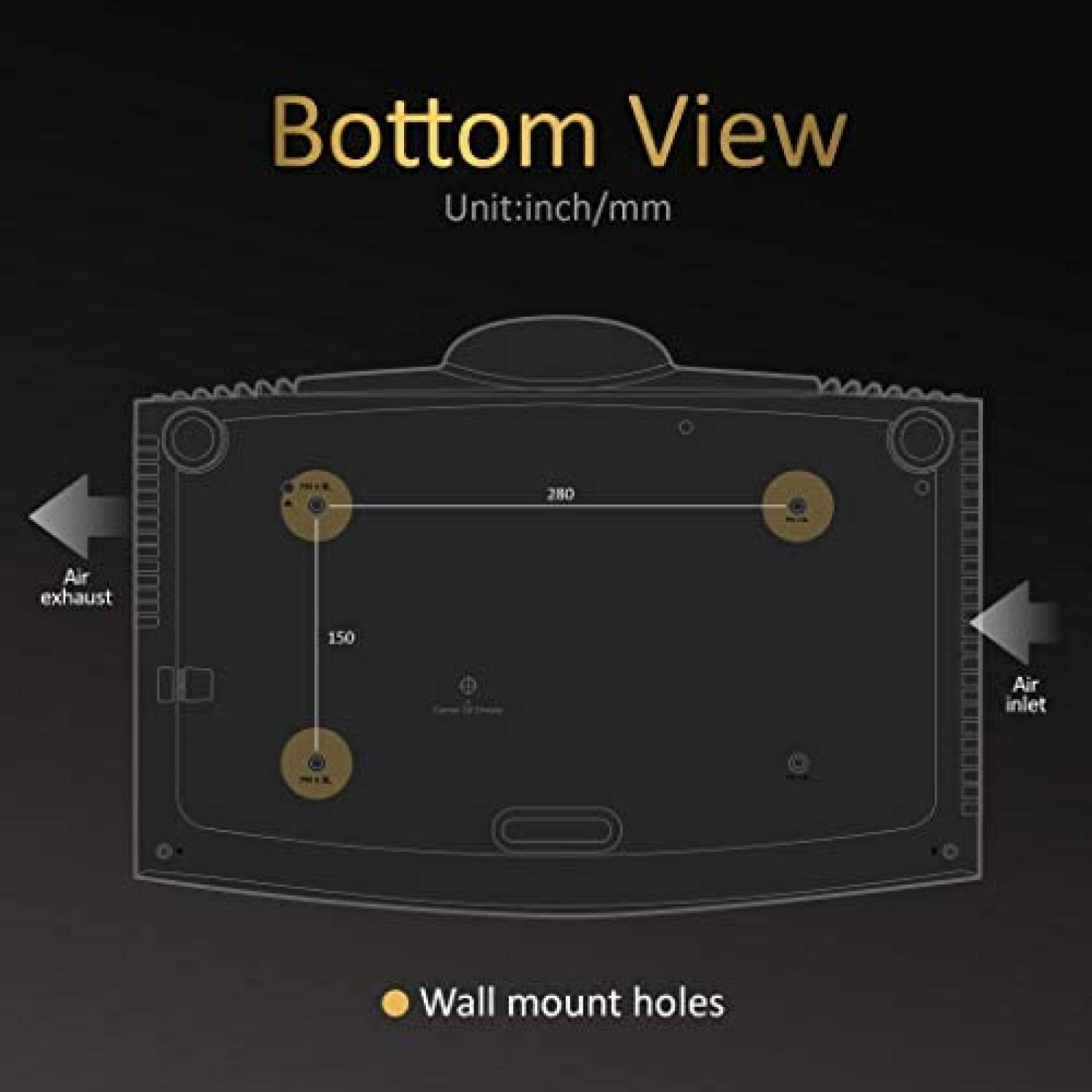 Proyector BenQ BenQ 4K HDR UHD Detalle Nitido Control Remoto