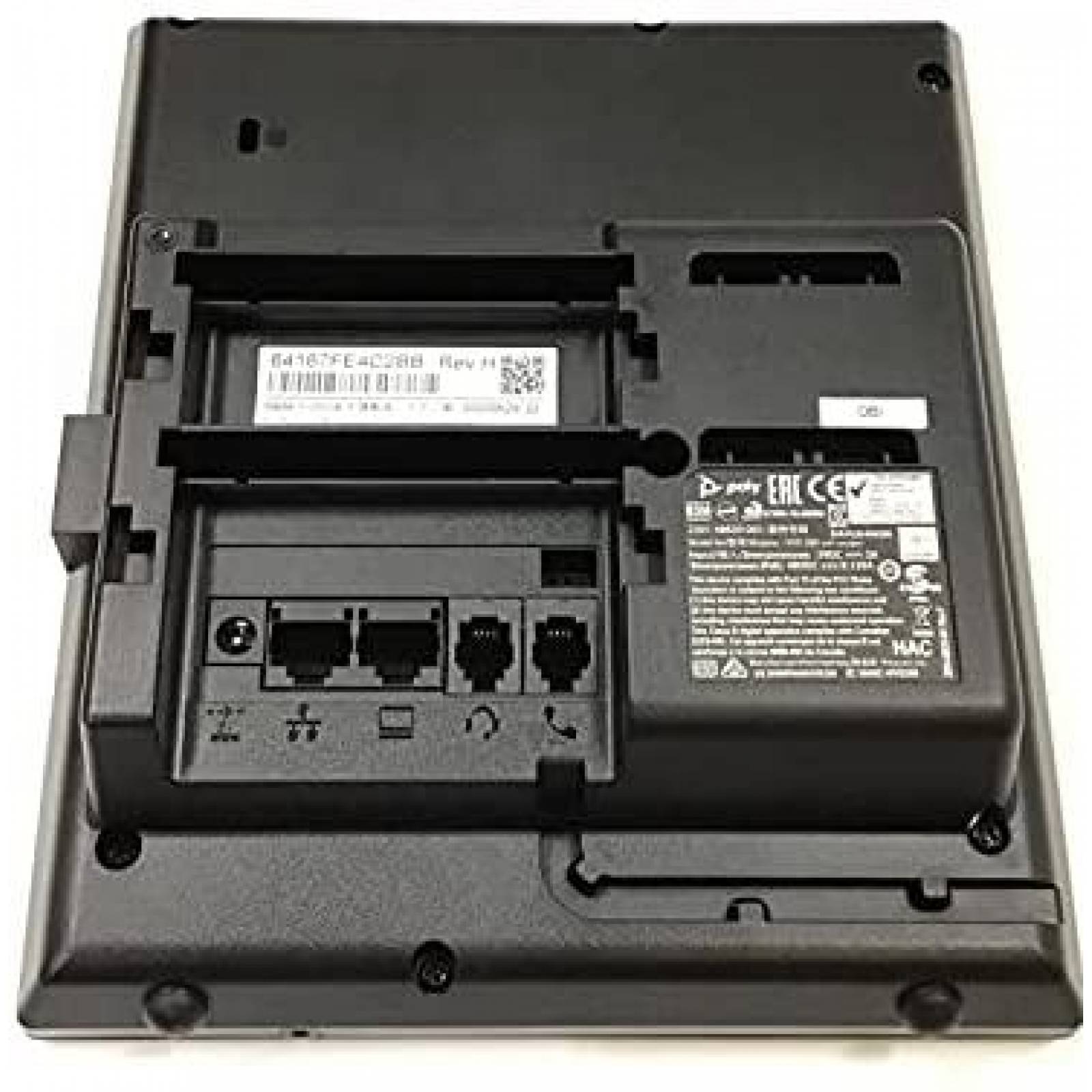 Telefono IP Polycom VVX 250 de 4 Lineas Edicion OBI -Negro