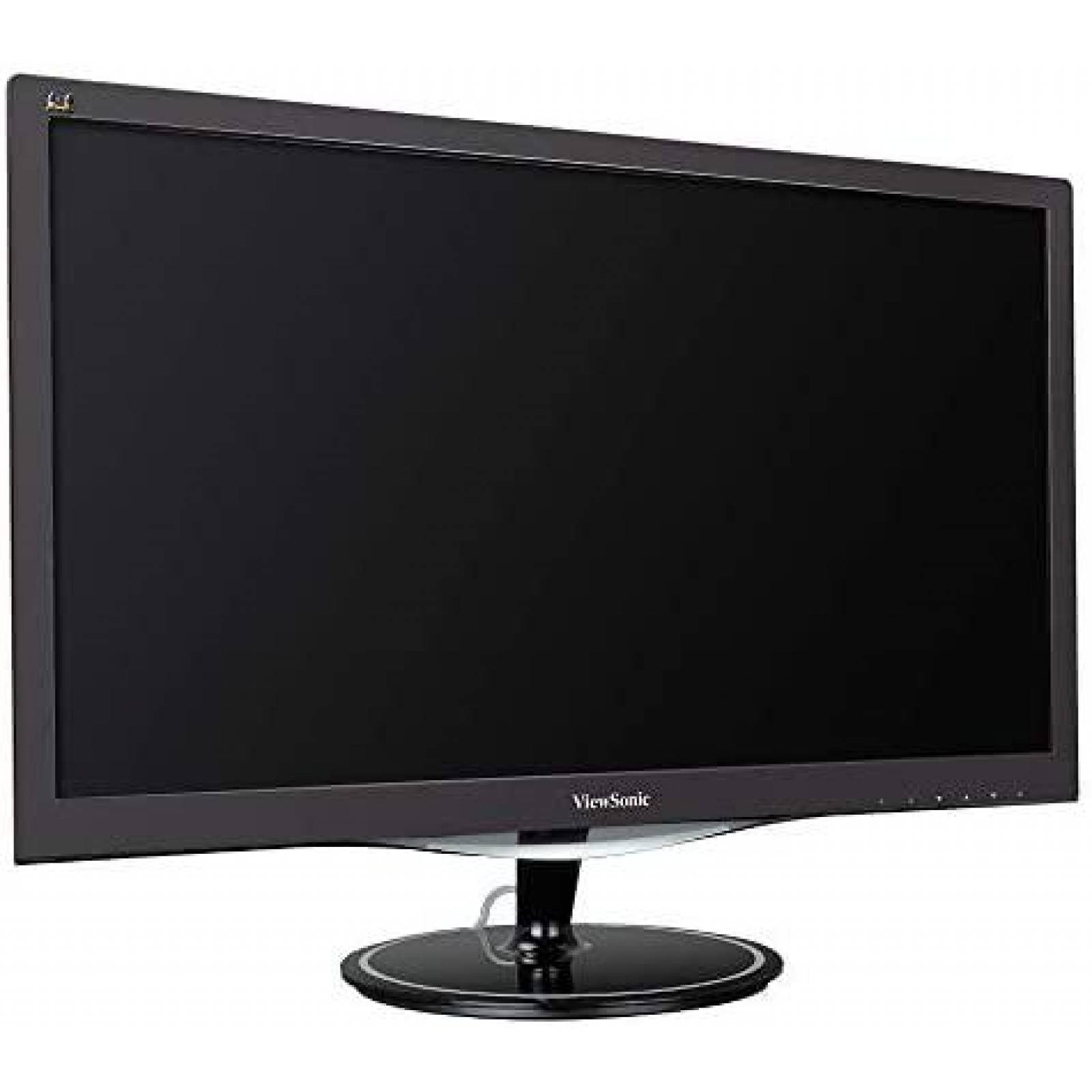 Monitor ViewSonic de 24'' con VGA DisplayPort y HDMI -Negro
