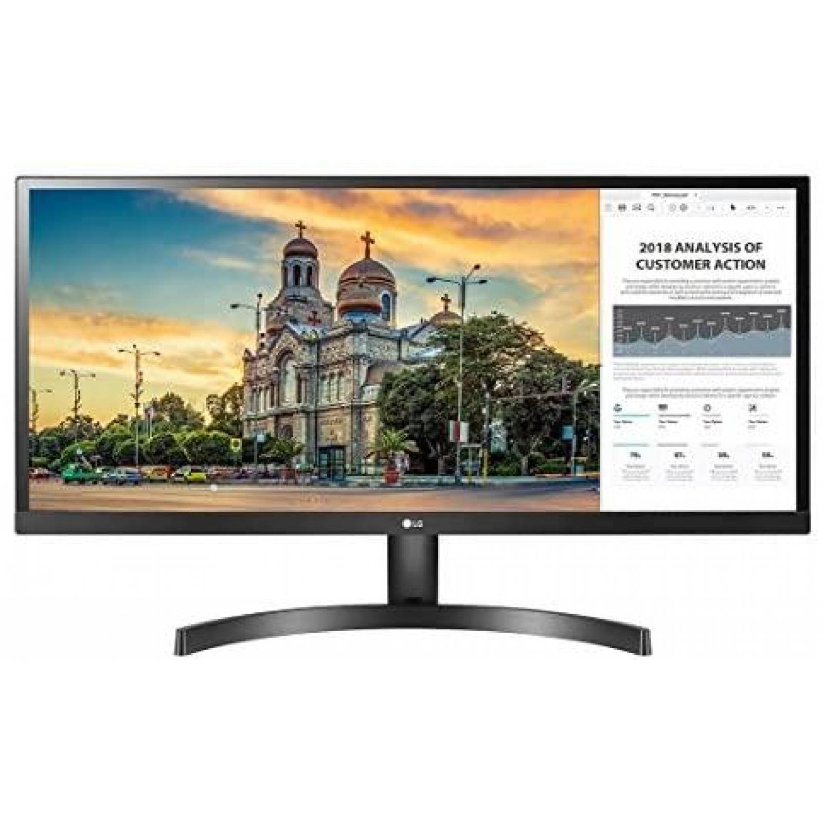 Monitor LG 29WK500-P 29'' LED LCD HDMI FHD 1080P -Negro