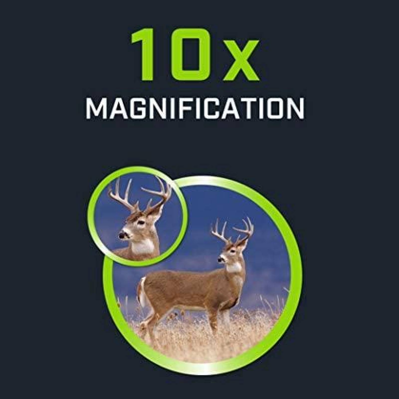 Binoculares Bushnell BoneCollector Alta calidad -Verde