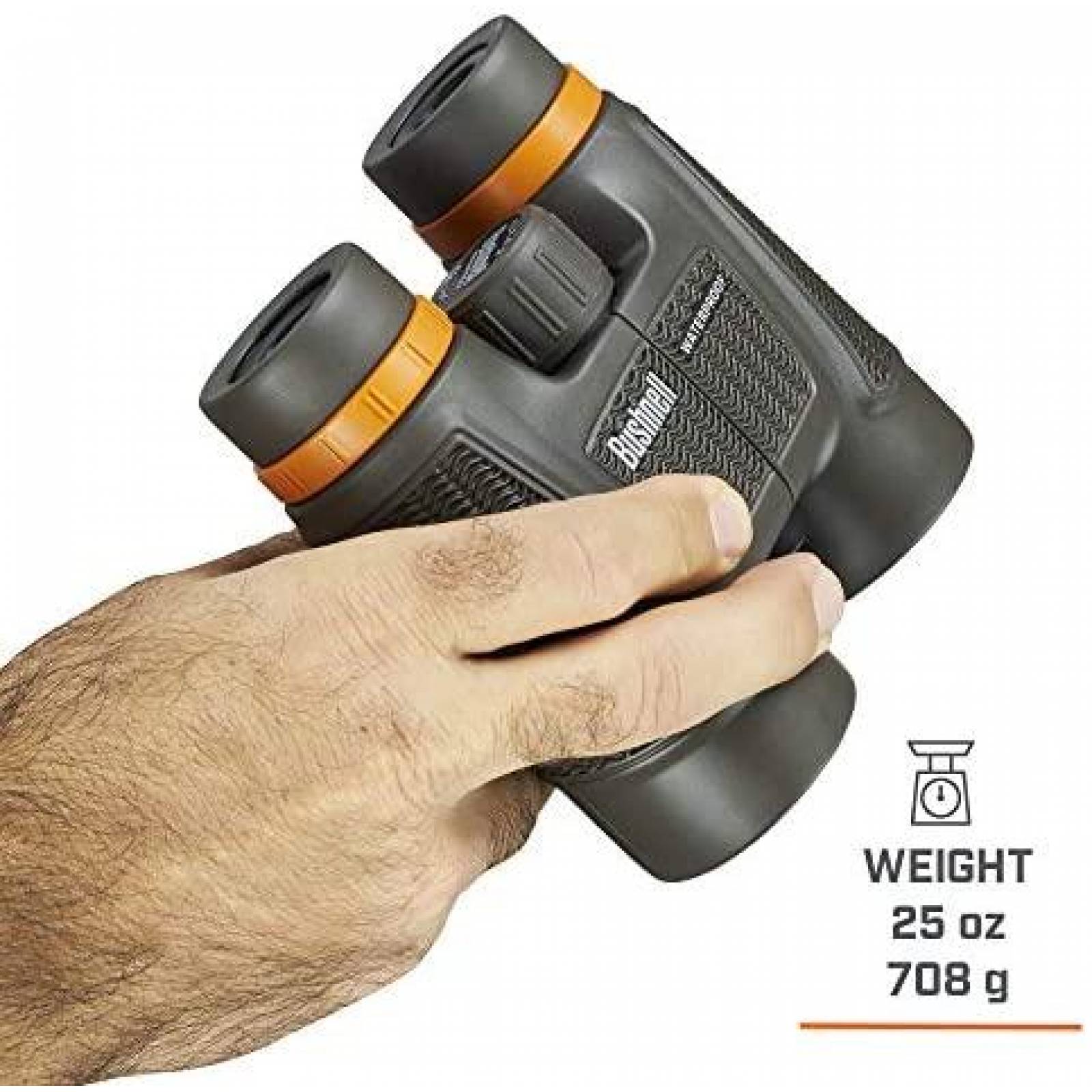 Binoculares Bushnell A Prueba de Agua de 10 x 42 -Negro