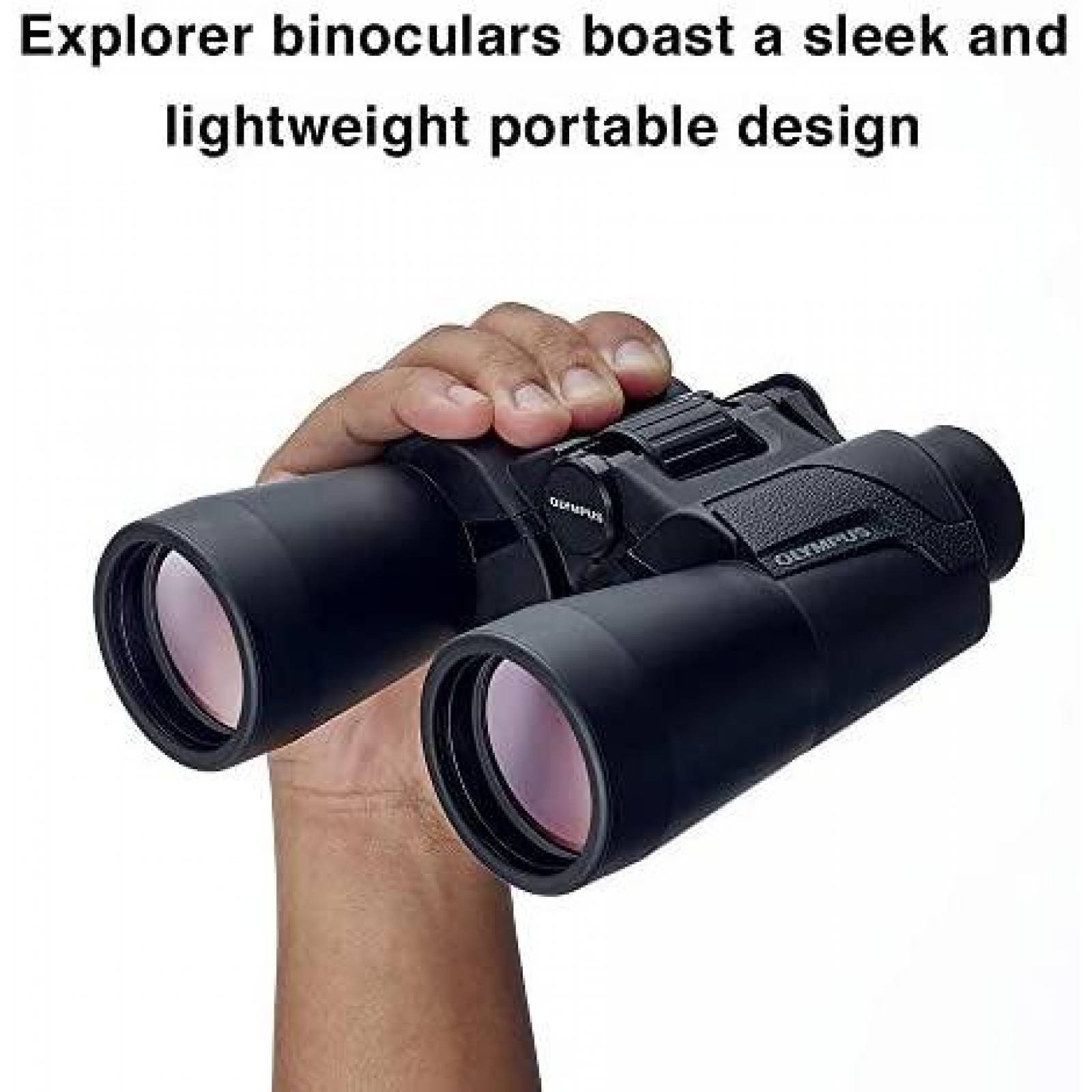 Binoculares Olympus 10x50 Ligeros Ergonomicos Profesionales