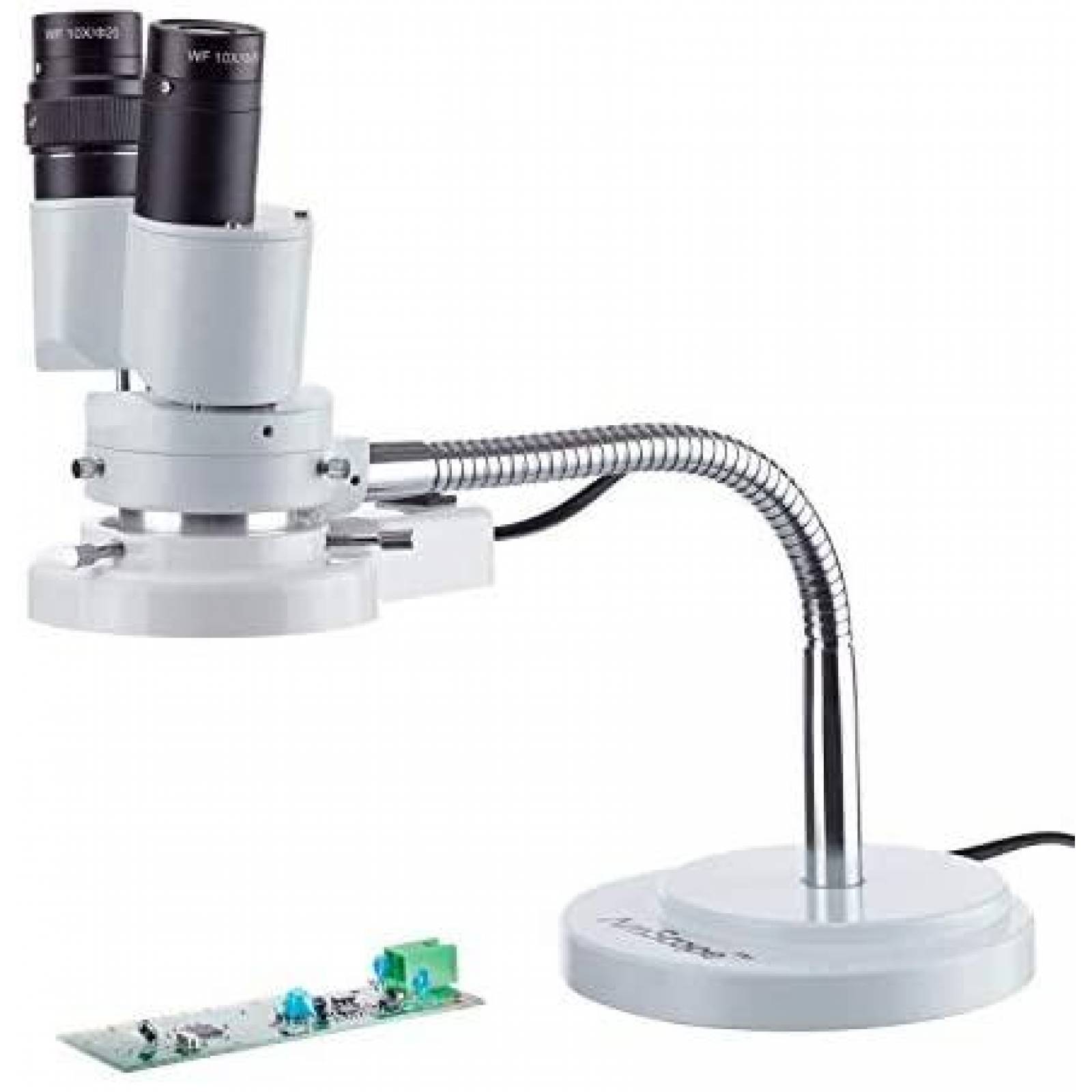 Microscopio AmScope inocular con rotacion 360 -Blanco