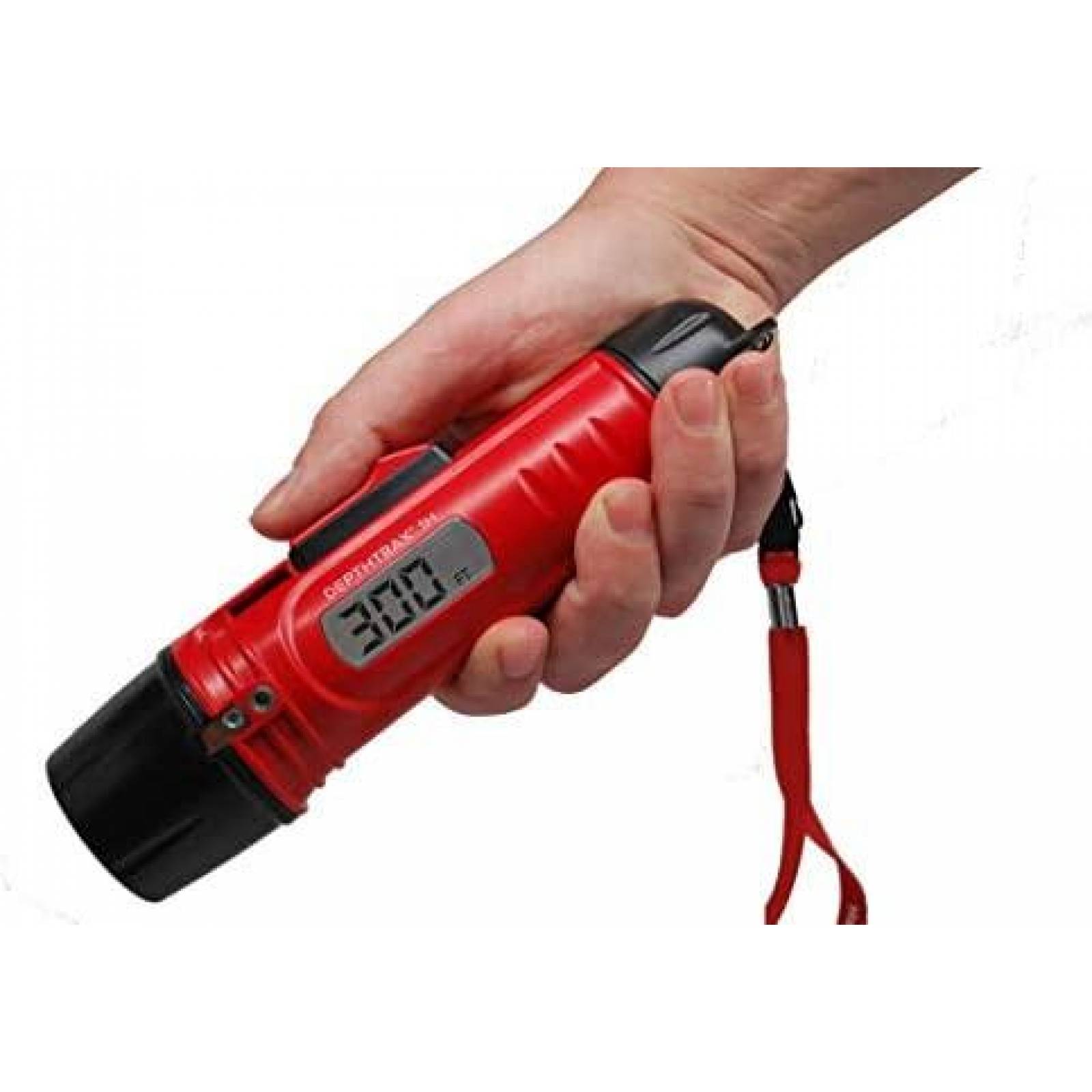 Medidor de Profundidad HawkEye DT1H Rango de 300 Pies -Rojo
