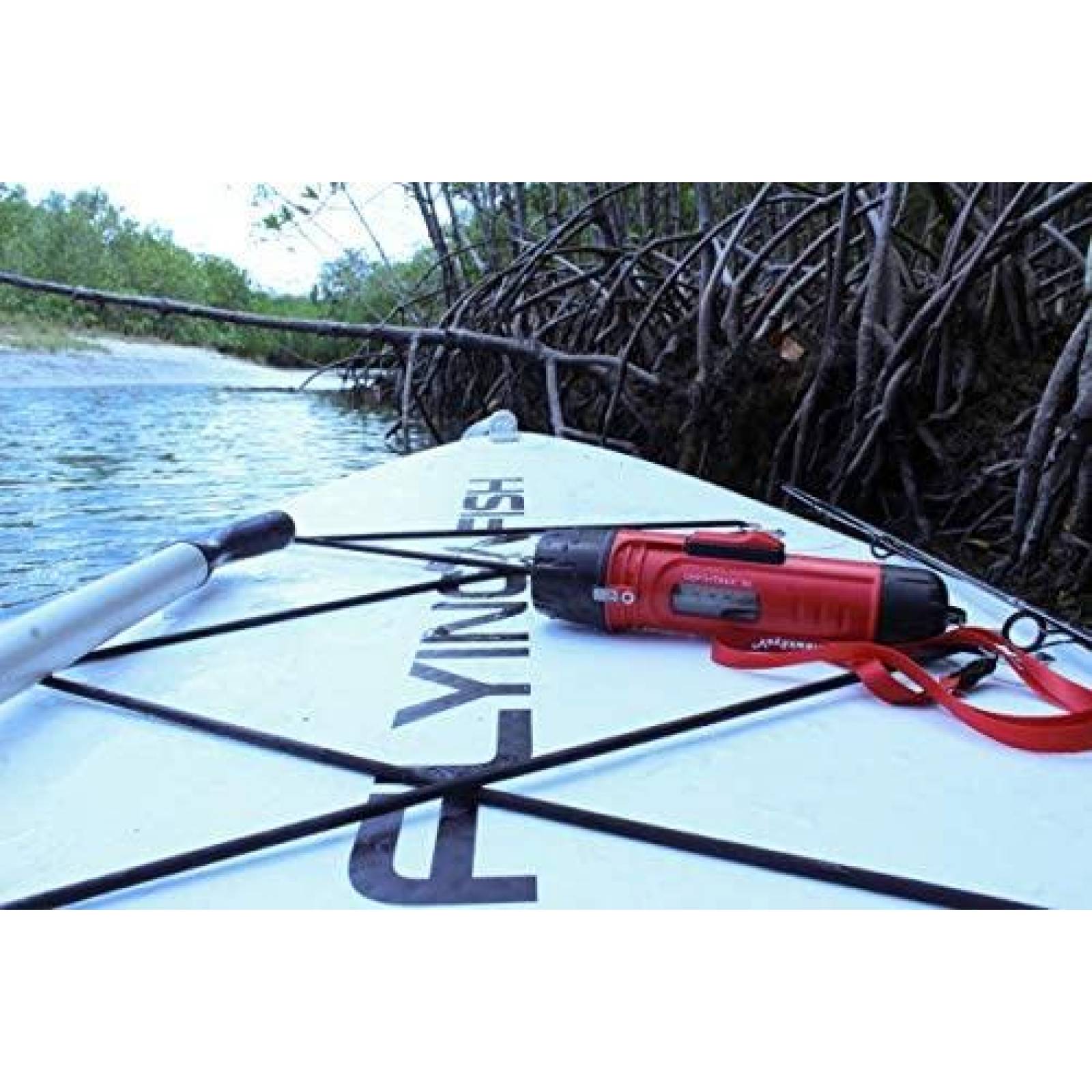 Medidor de Profundidad HawkEye DT1H Rango de 300 Pies -Rojo