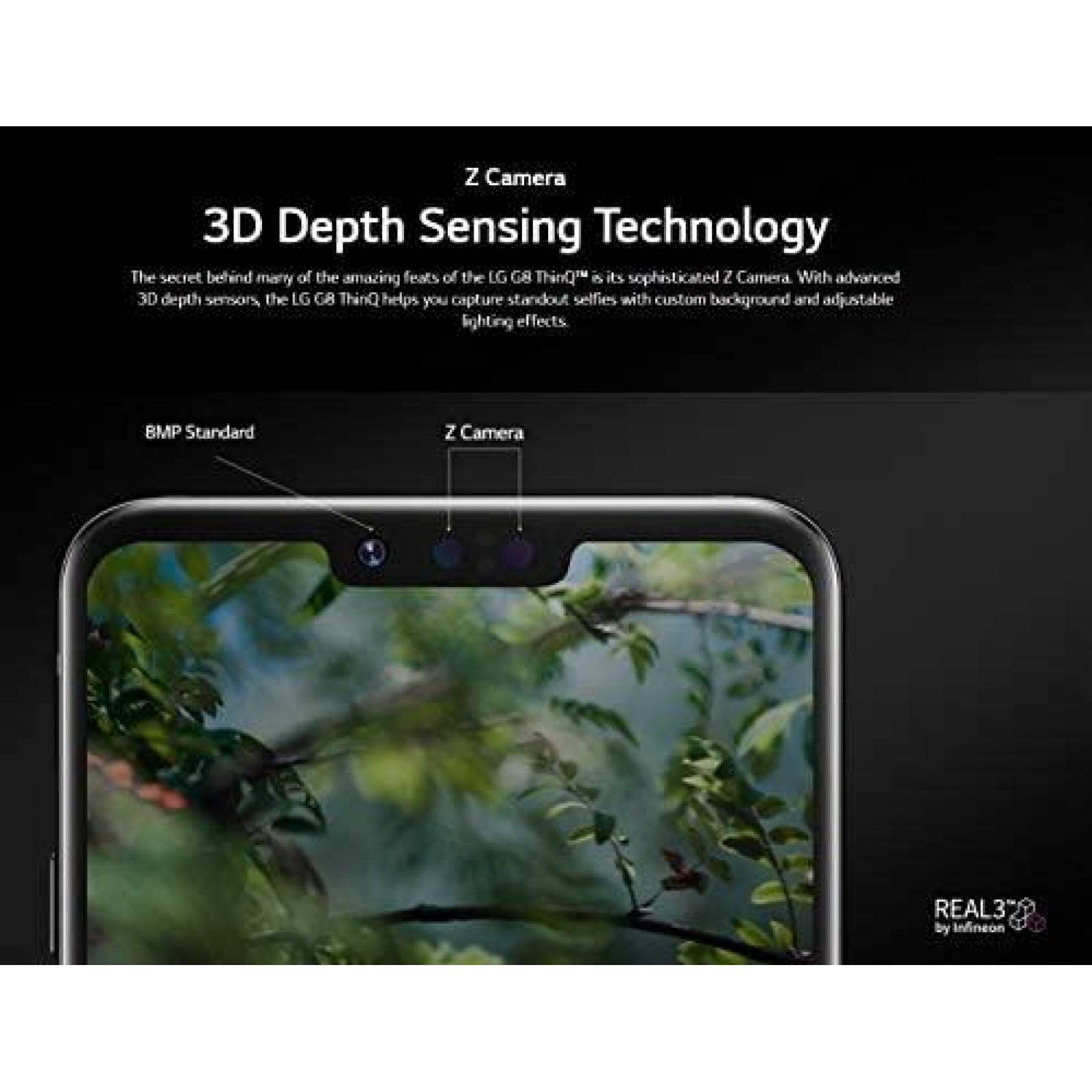 Celular LG G8 128GB 6.1'' Android 9.0 -Rojo Carmin