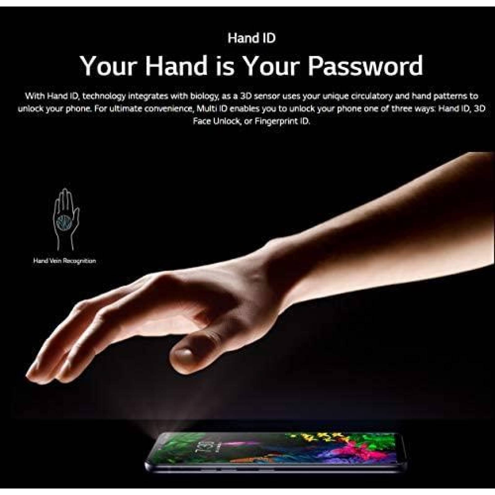 Celular LG G8 128GB 6.1'' Android 9.0 -Rojo Carmin