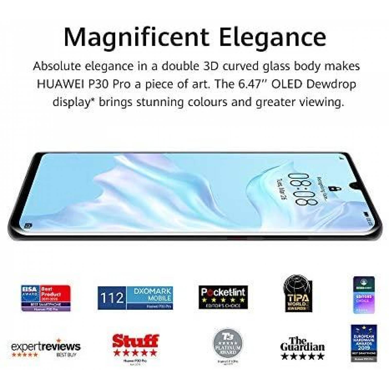 Celular Huawei P30 Pro 8GB 128GB VOG-L29 6.47" -Negro