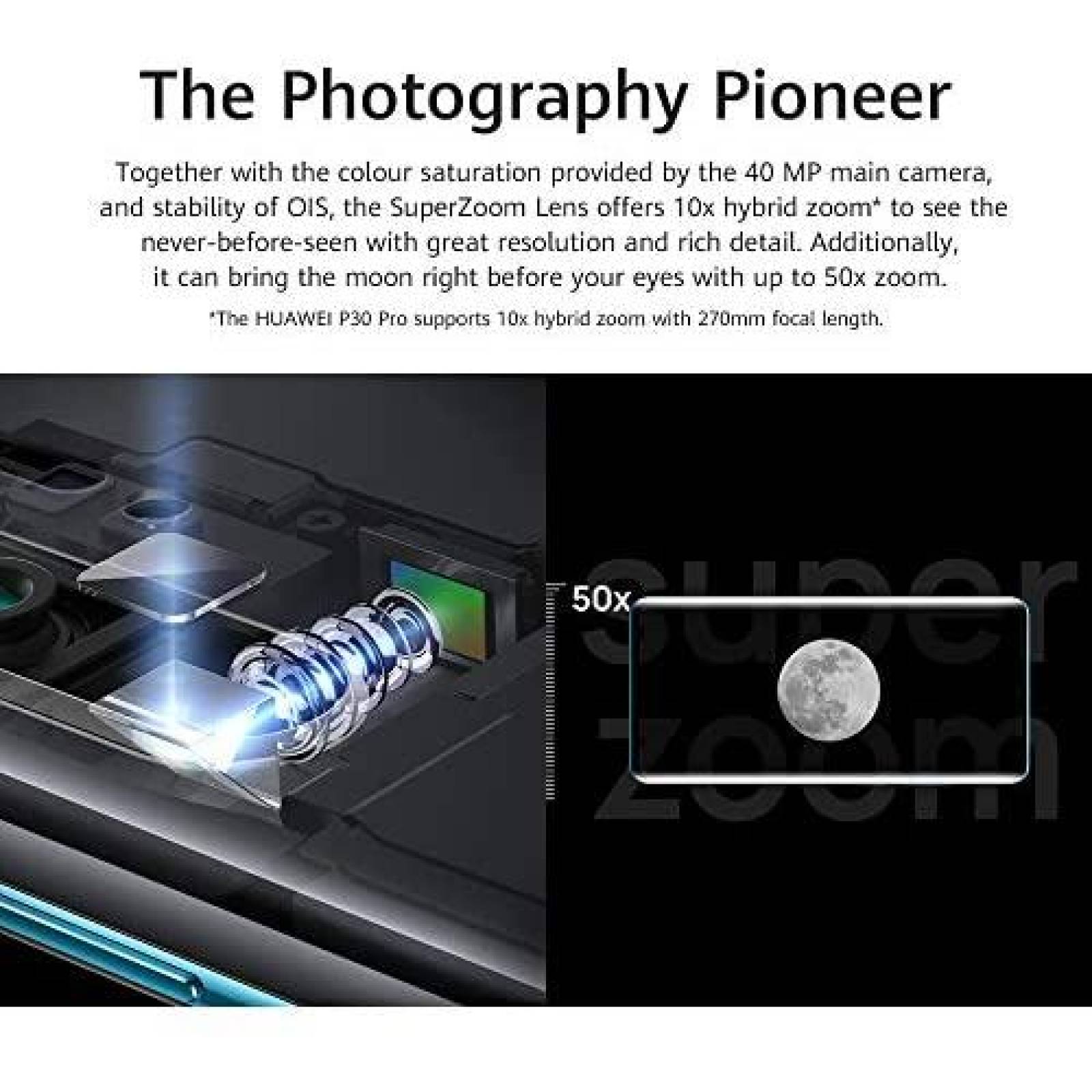 Celular Huawei P30 Pro 8GB 128GB VOG-L29 6.47" -Negro