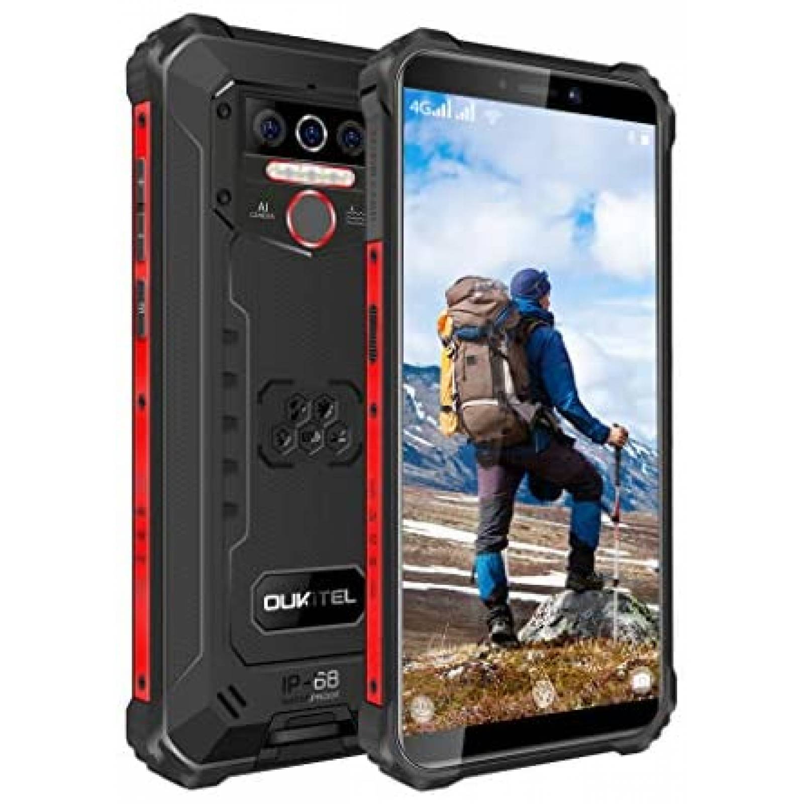 Celular OUKITEL WP5 Pro 4GB+64GB Resistencia al agua -Negro