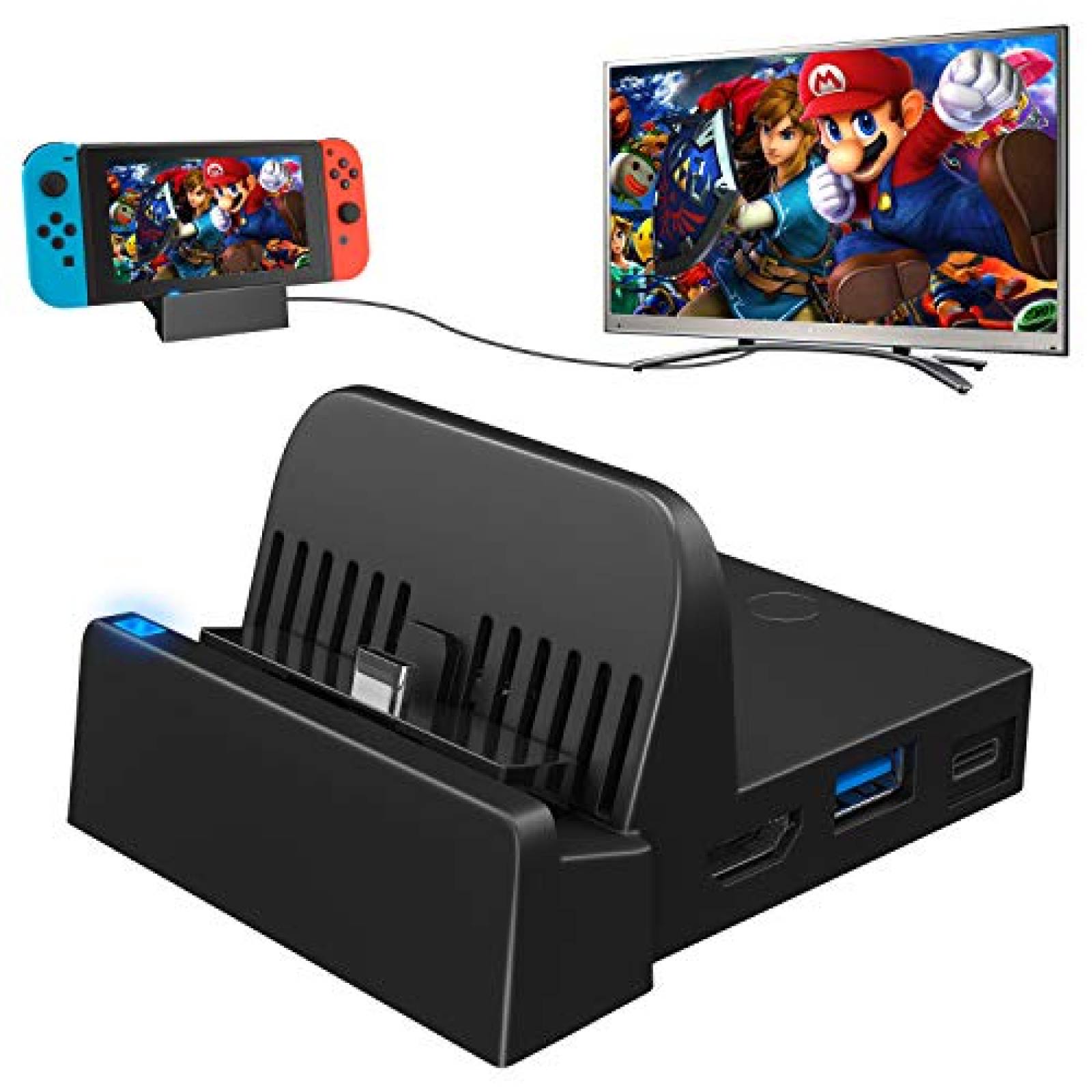 Base para Nintendo Switch Born for Mac Notebook 4K HDMI TV