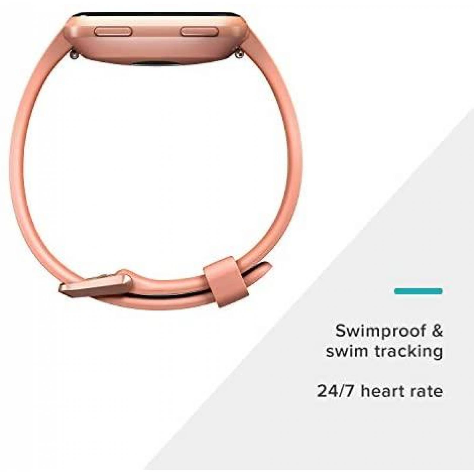 Smartwatch Fitbit Versa Bluetooth con GPS + Musica -Rosa