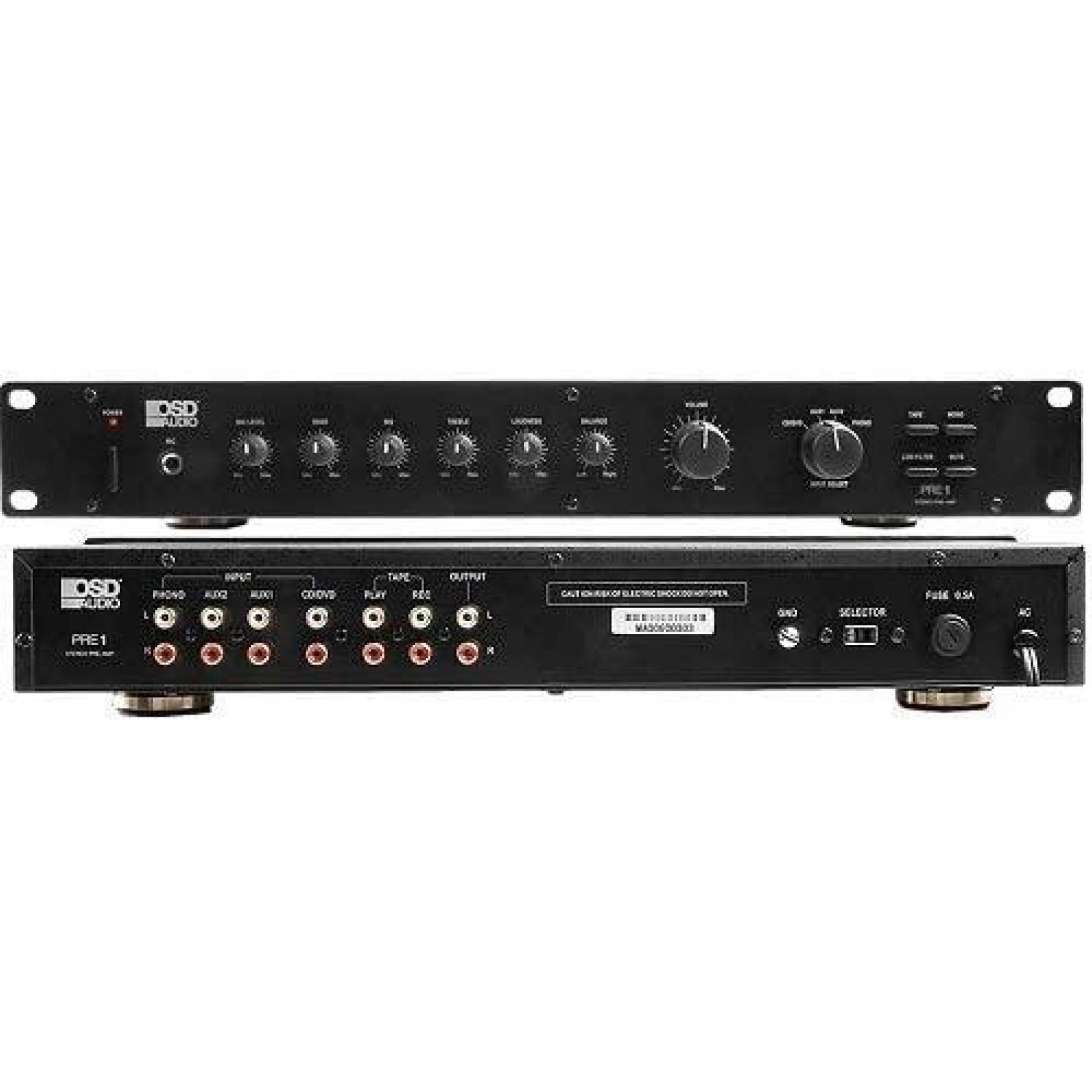 Preamplificador OSD Pre-1 Alta definicion audio -Negro