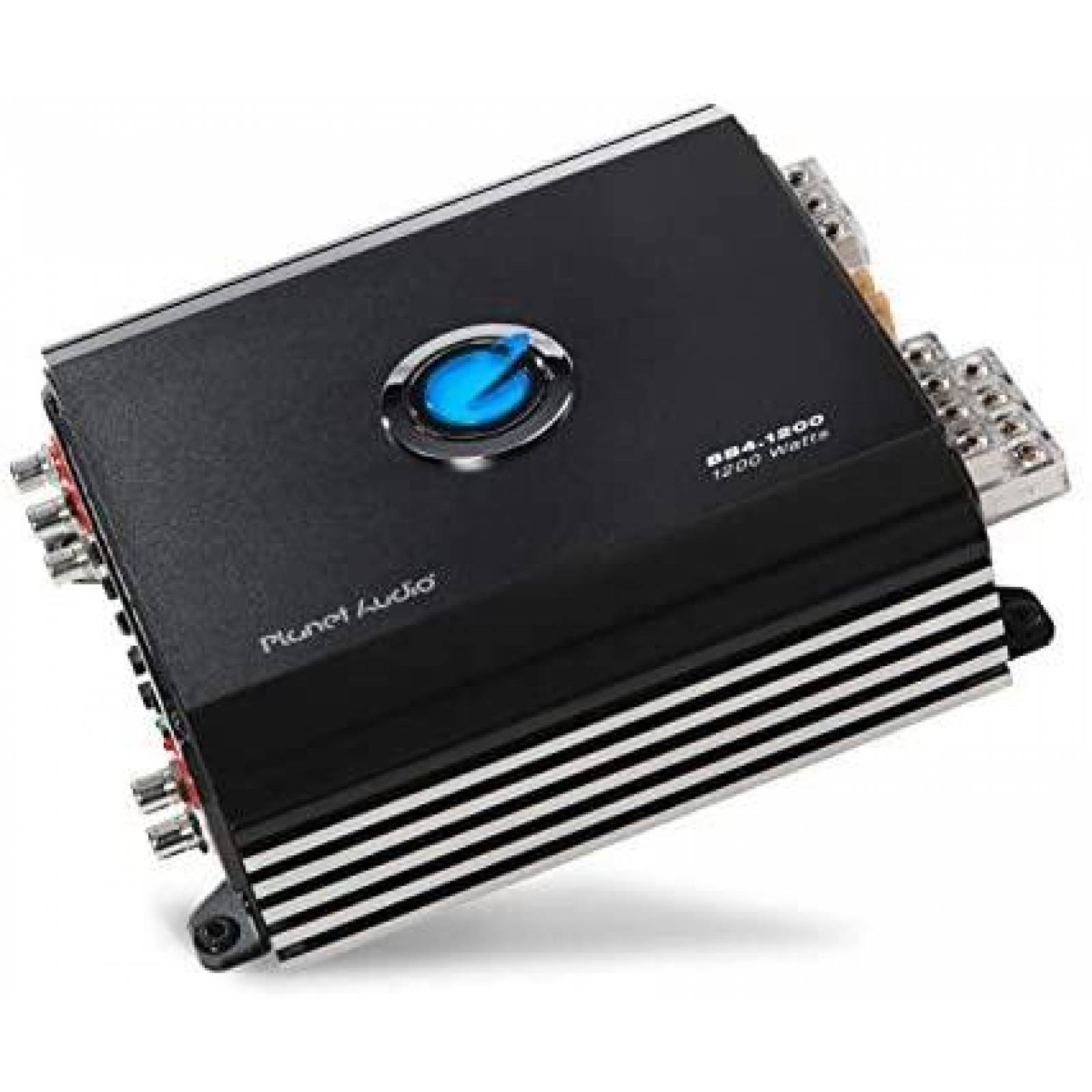 Amplificador Planet Audio 1200 Watts de 4 Canales -Negro