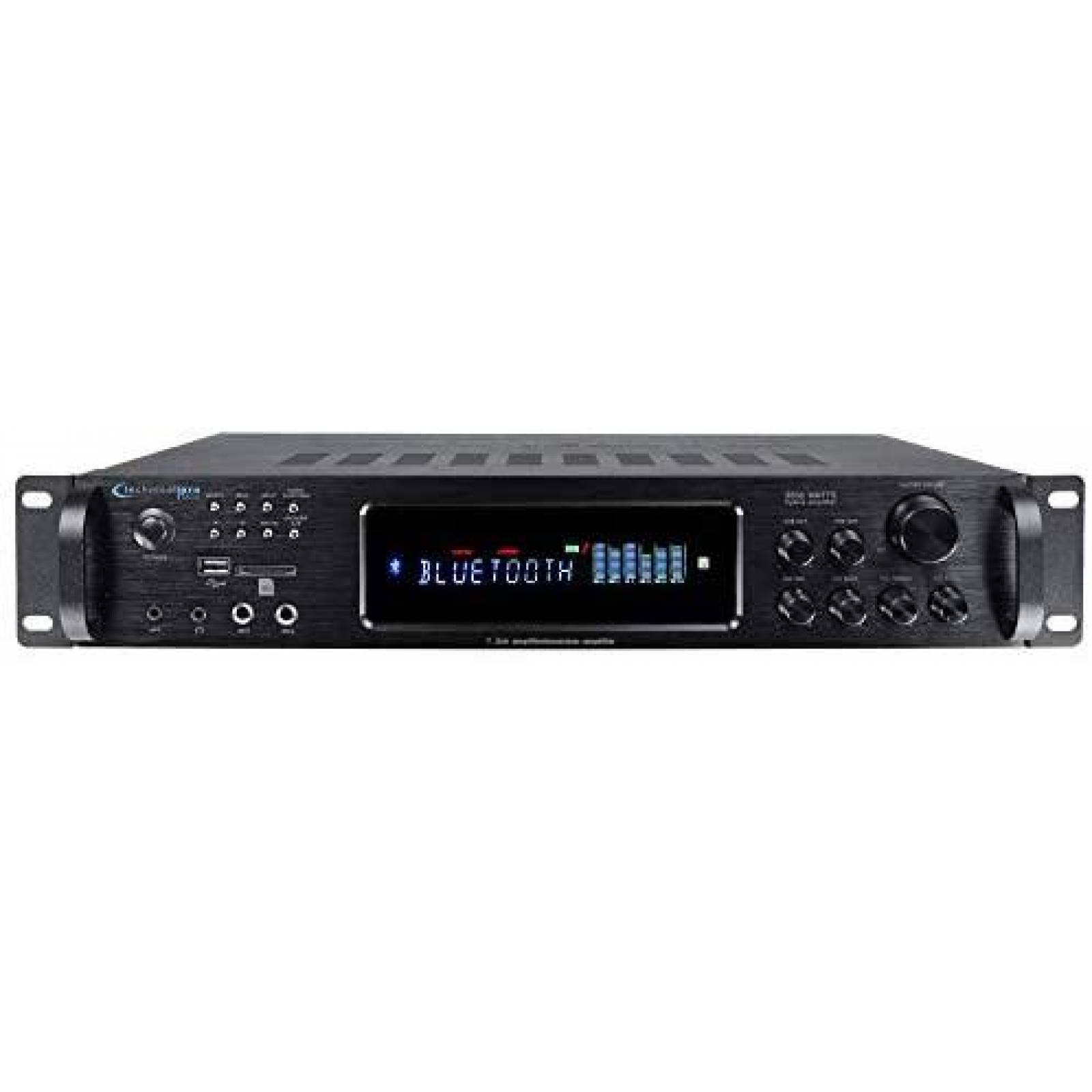 Amplificador Technical Pro 3500 Watts USB/SD -Negro