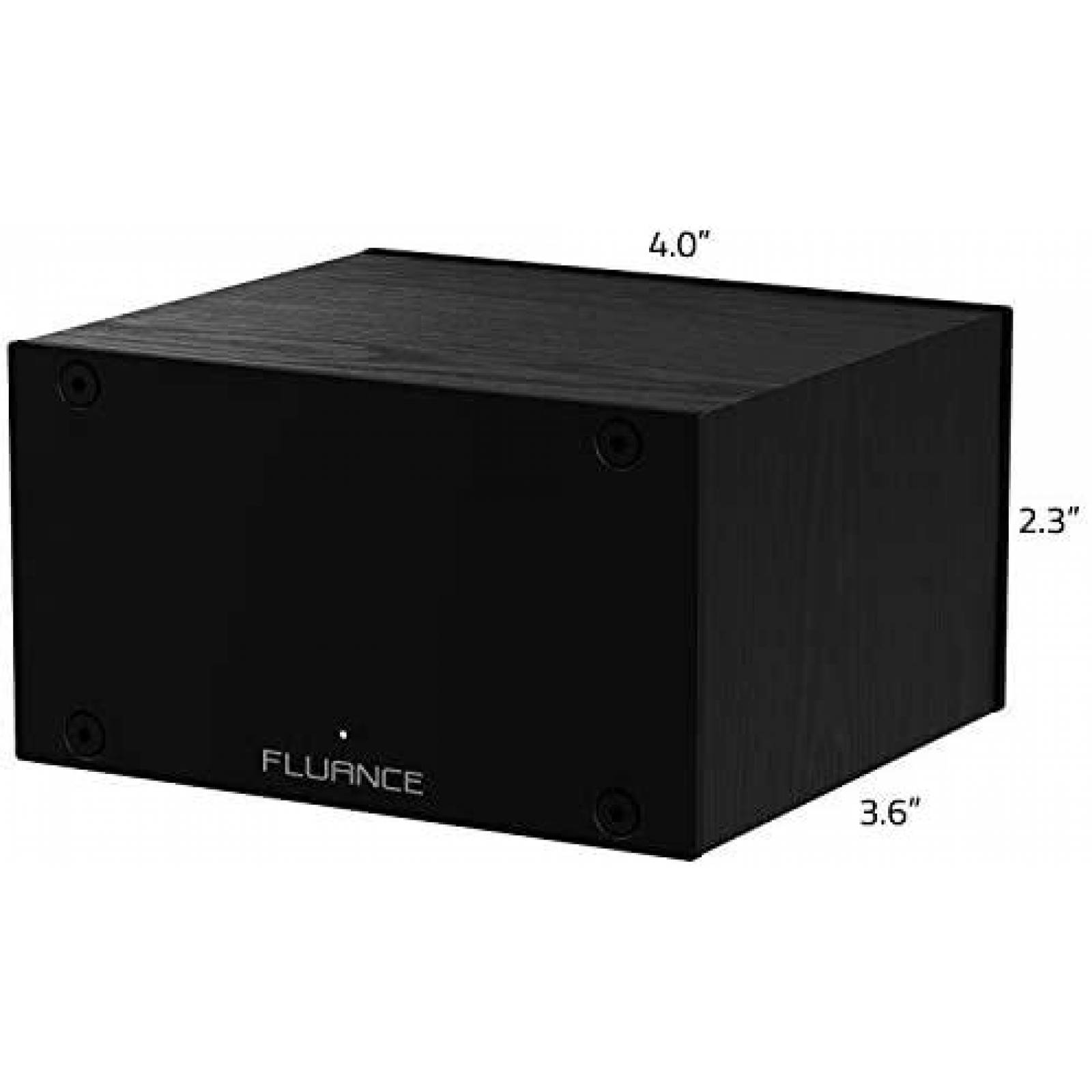 Preamplificador Fluance PA10 Ecualizacion RIAA -Negro