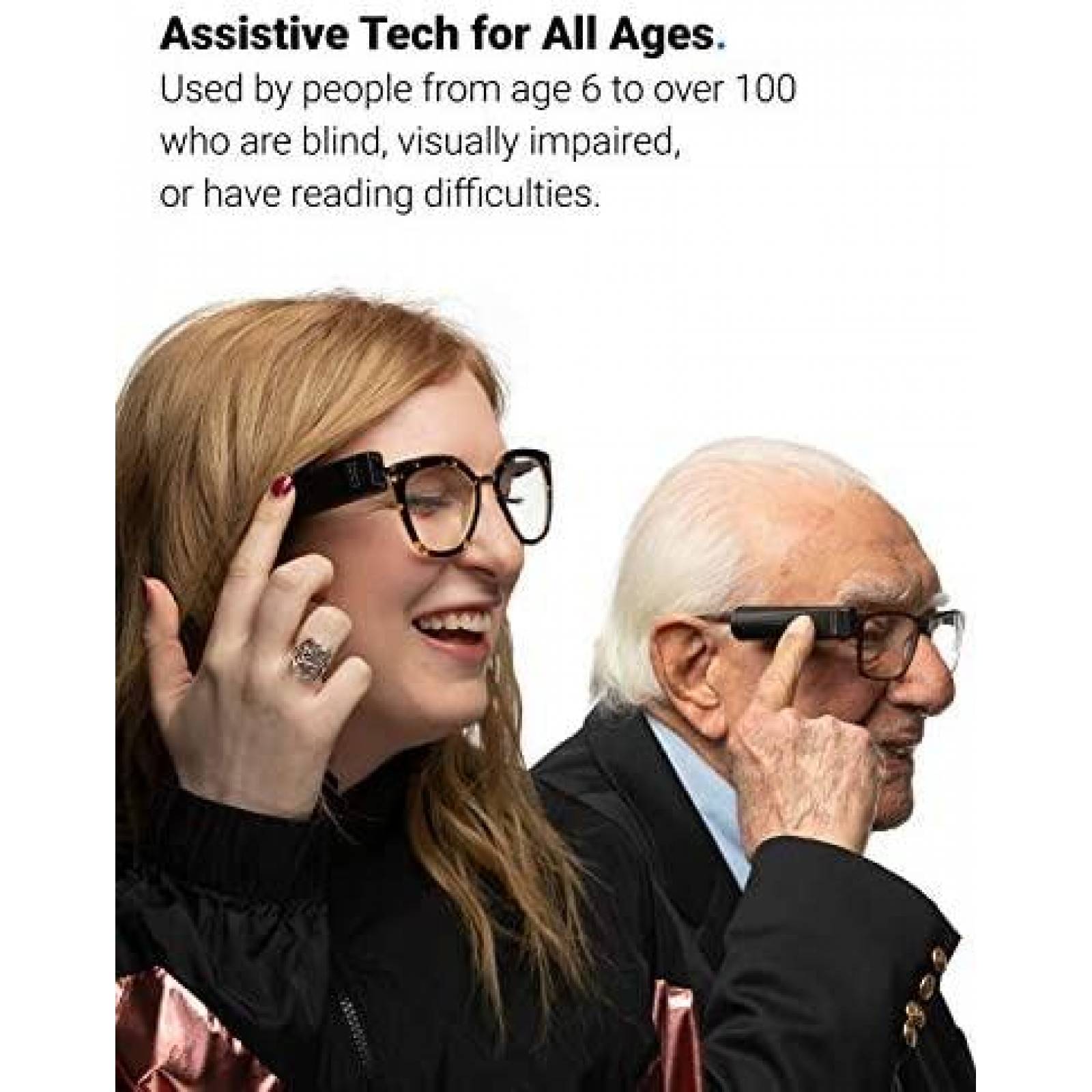 Lente de asistencia OrCam MyEye Pro Con Smart Reading