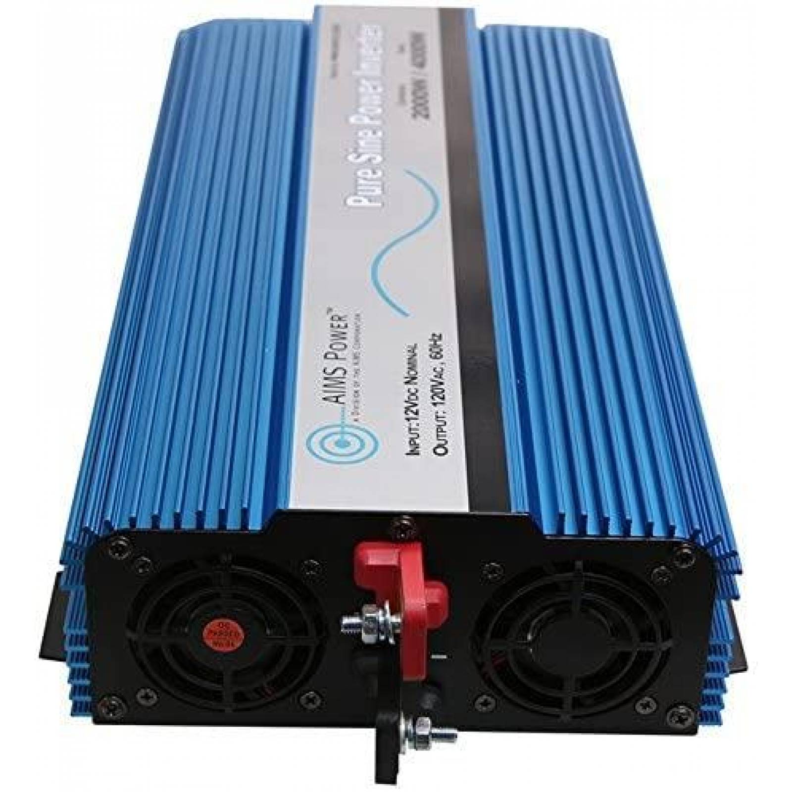 Inversor de Corriente AIMS Power UL 458 2000W USB -Azul