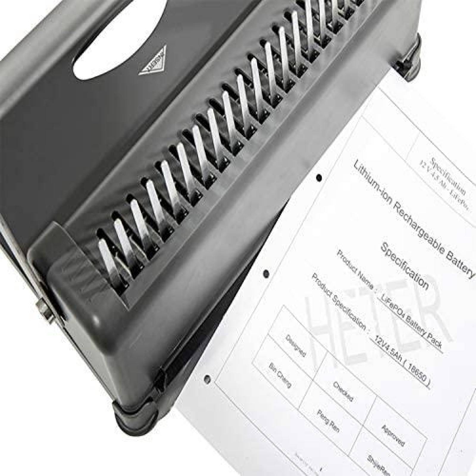 Engargoladora Genie CB 850 de Hasta 350 Hojas DIN A4