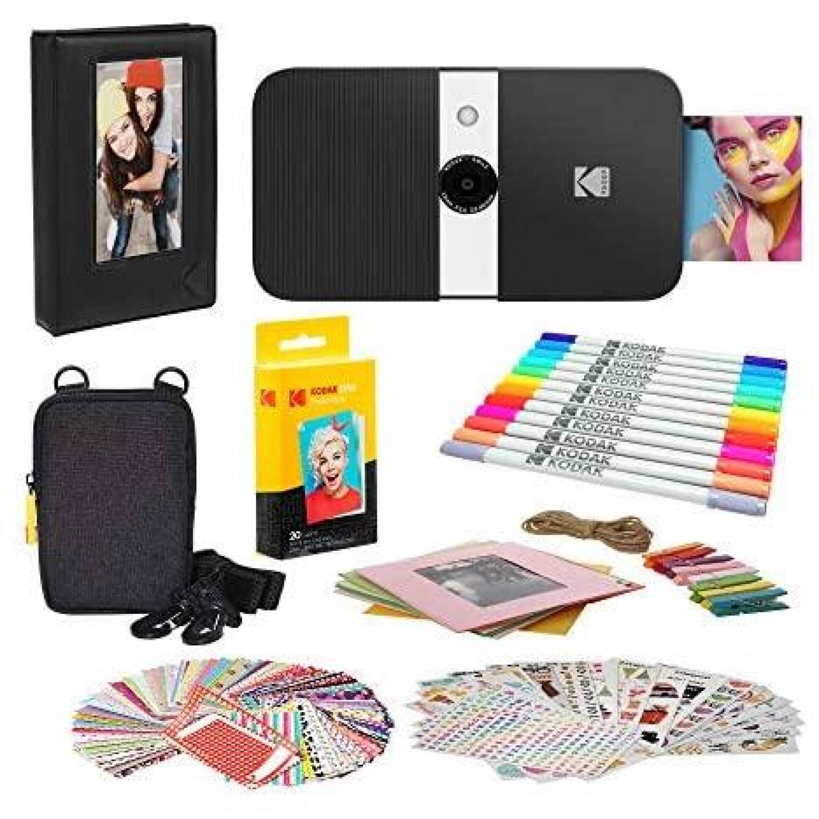 Camara Instantanea Kodak Digital Impresora de 2" x 3" -Negro