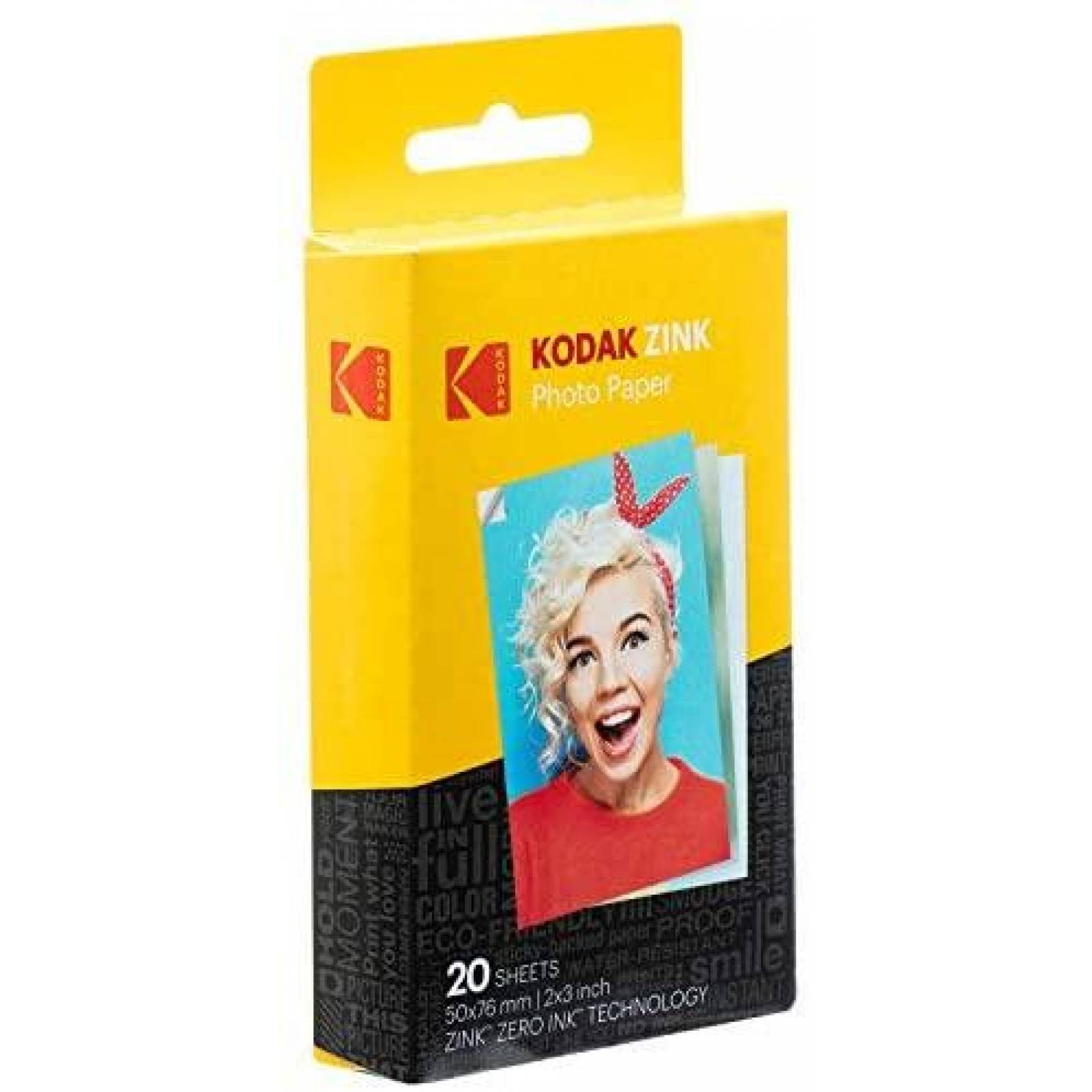 Camara Instantanea Kodak Digital Impresora de 2" x 3" -Negro