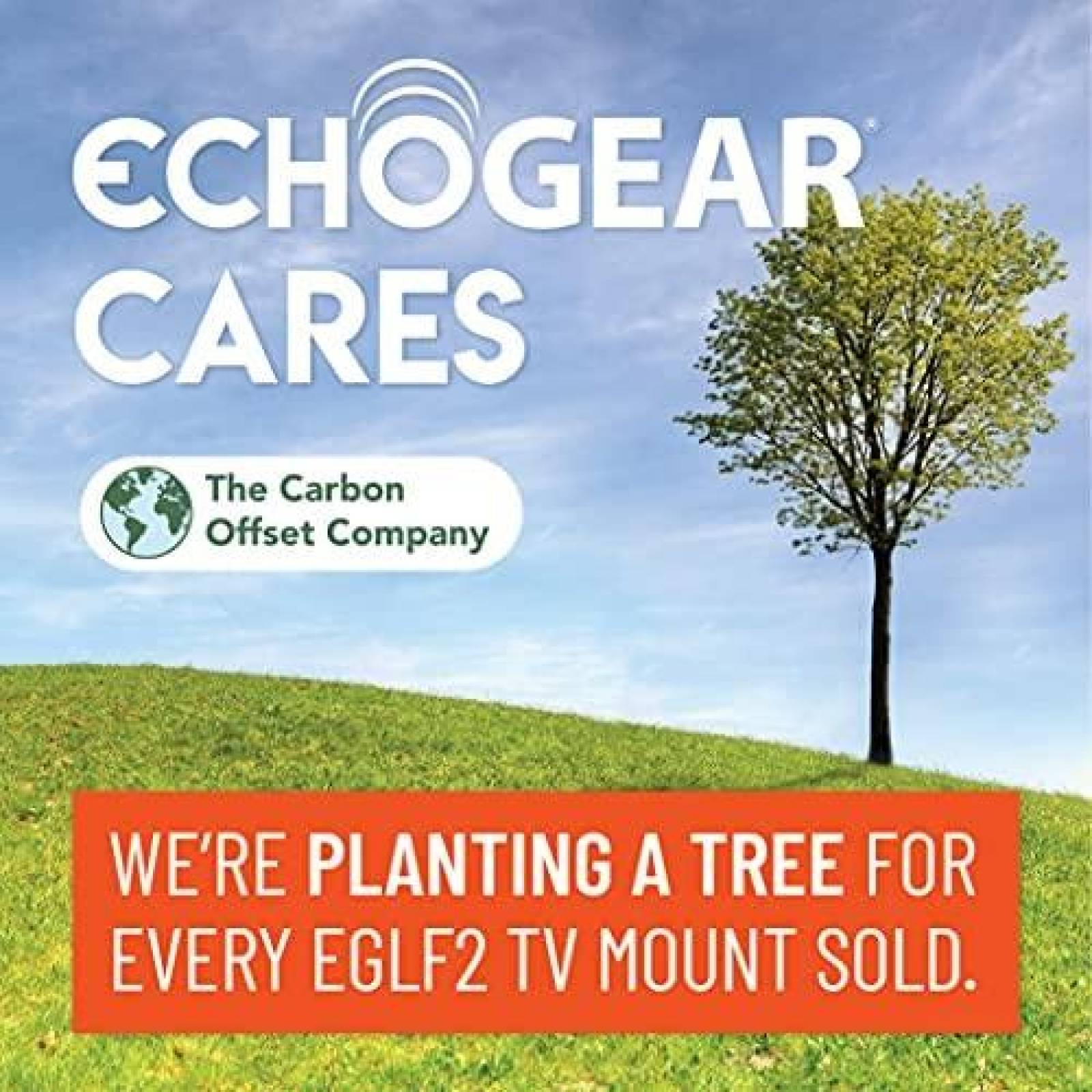 Soporte para Television ECHOGEAR EGLF2 Mas de 90'' -Negro