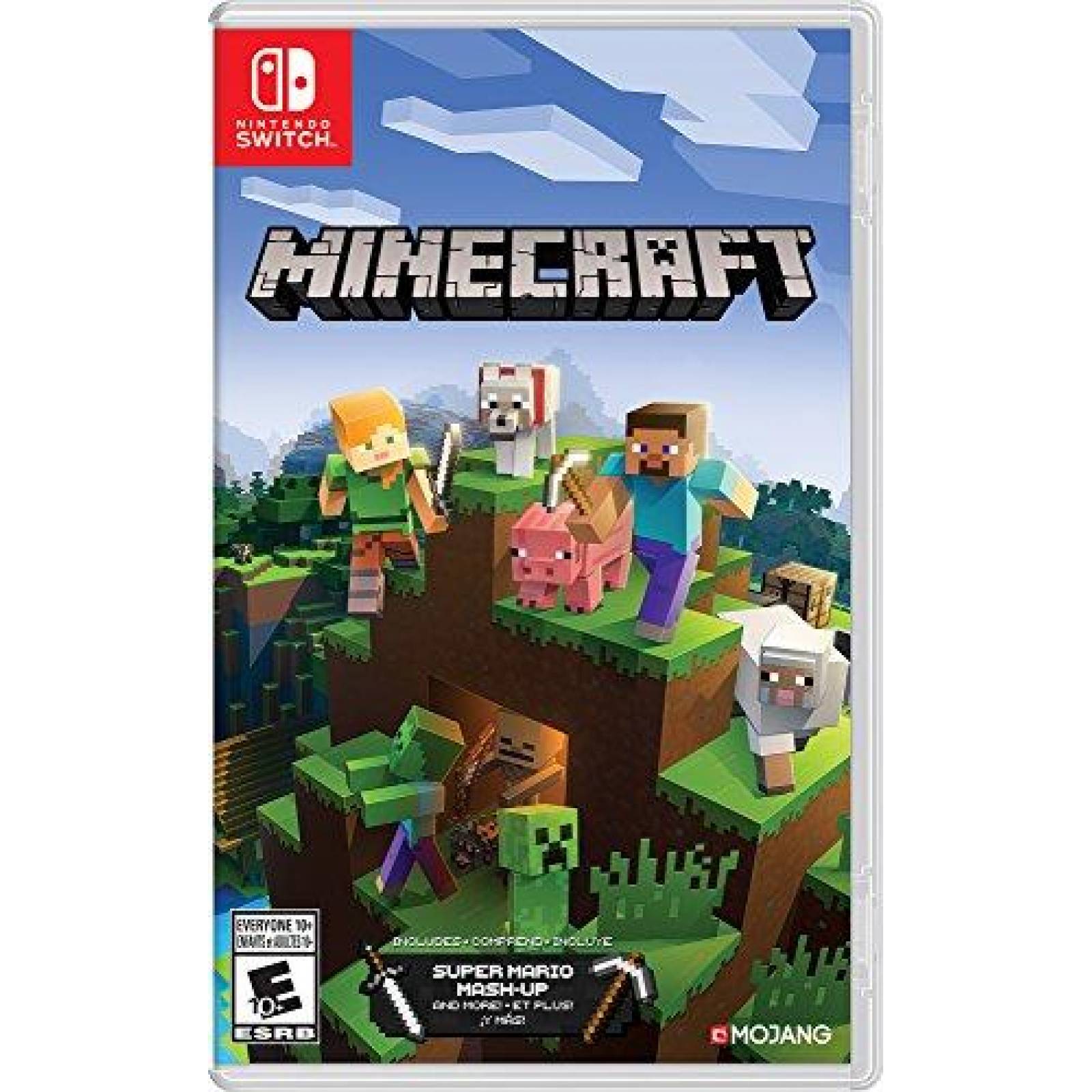 Videojuego Nintendo Minecraft p/ Switch Multijugador Online