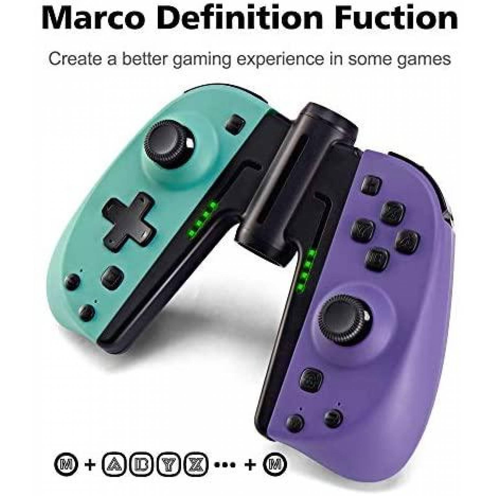 2 Controladores Inalambricos para Nintendo Switch FUNLAB