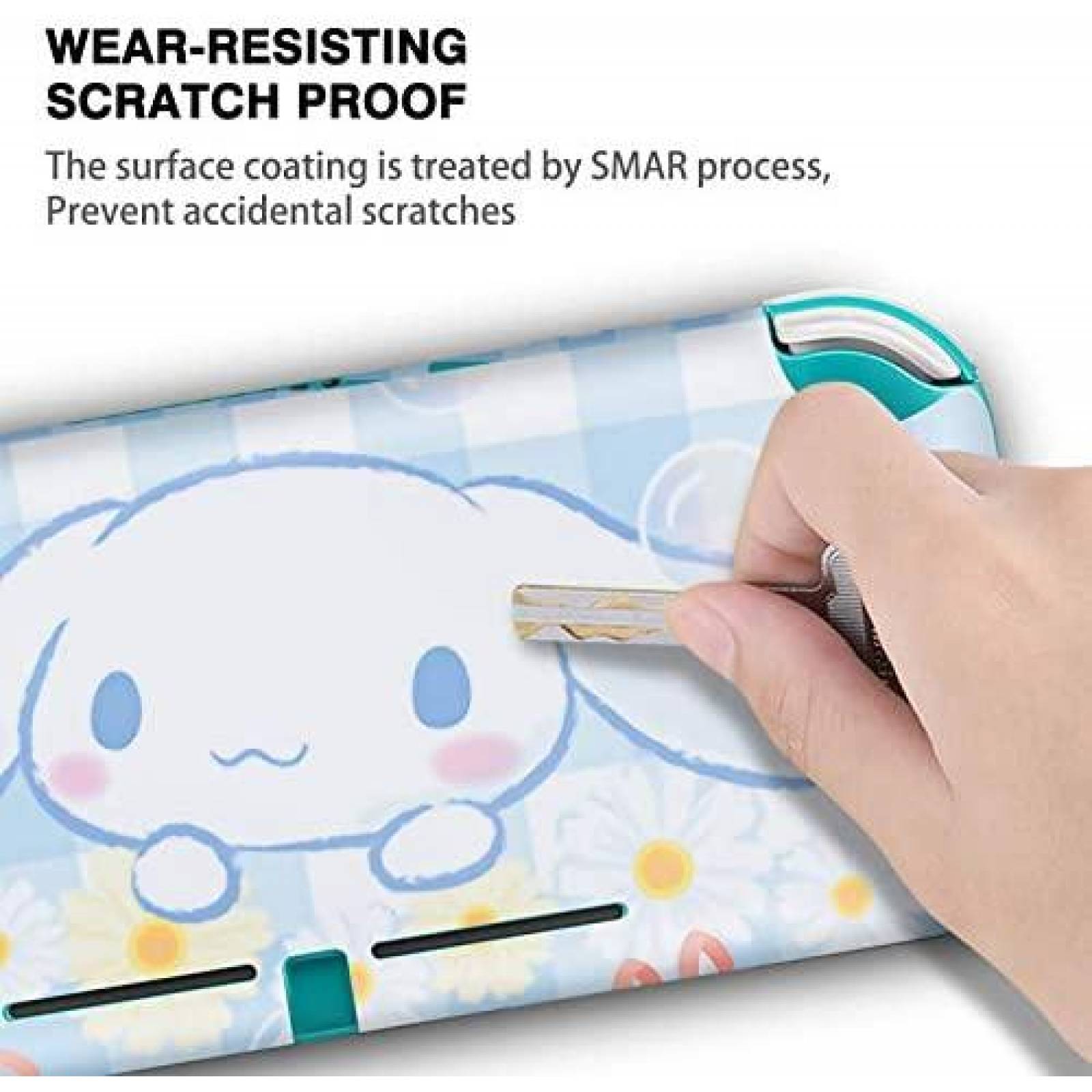 Sticker para Nintendo Switch DLseego Cinnamon Dog -Celeste