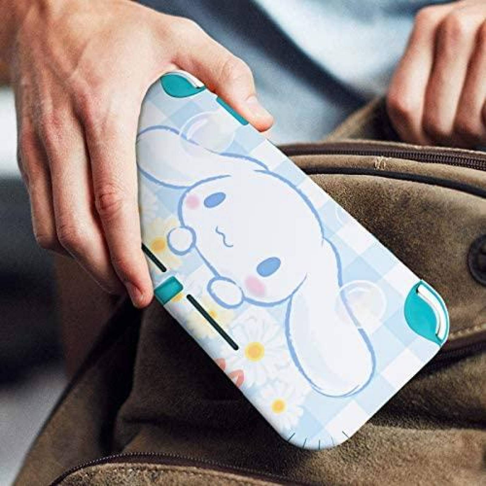 Sticker para Nintendo Switch DLseego Cinnamon Dog -Celeste