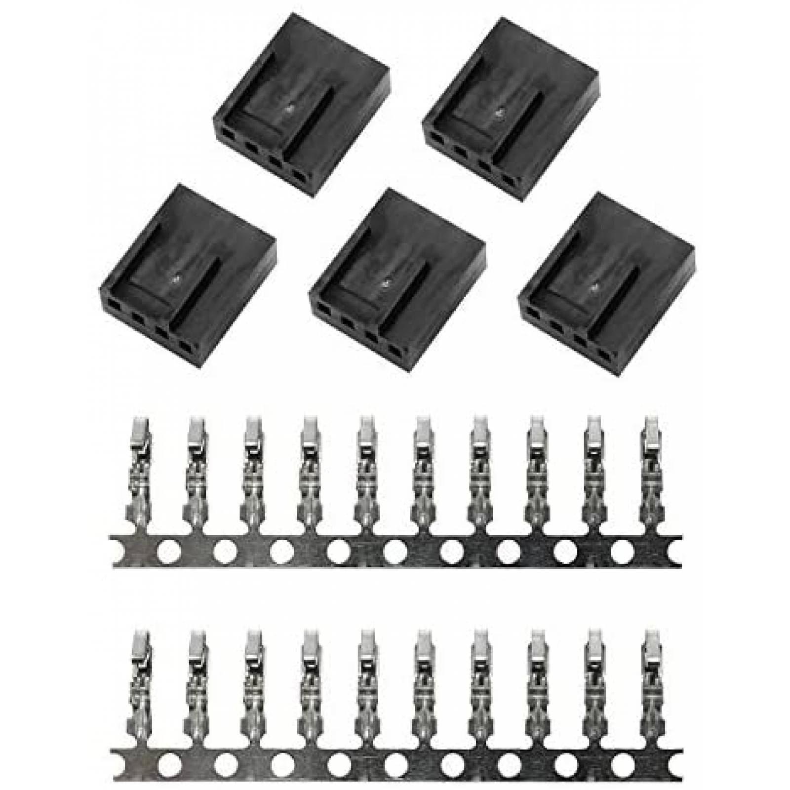 Kit de conector de ventilador de PC Maxmoral de 4 pines