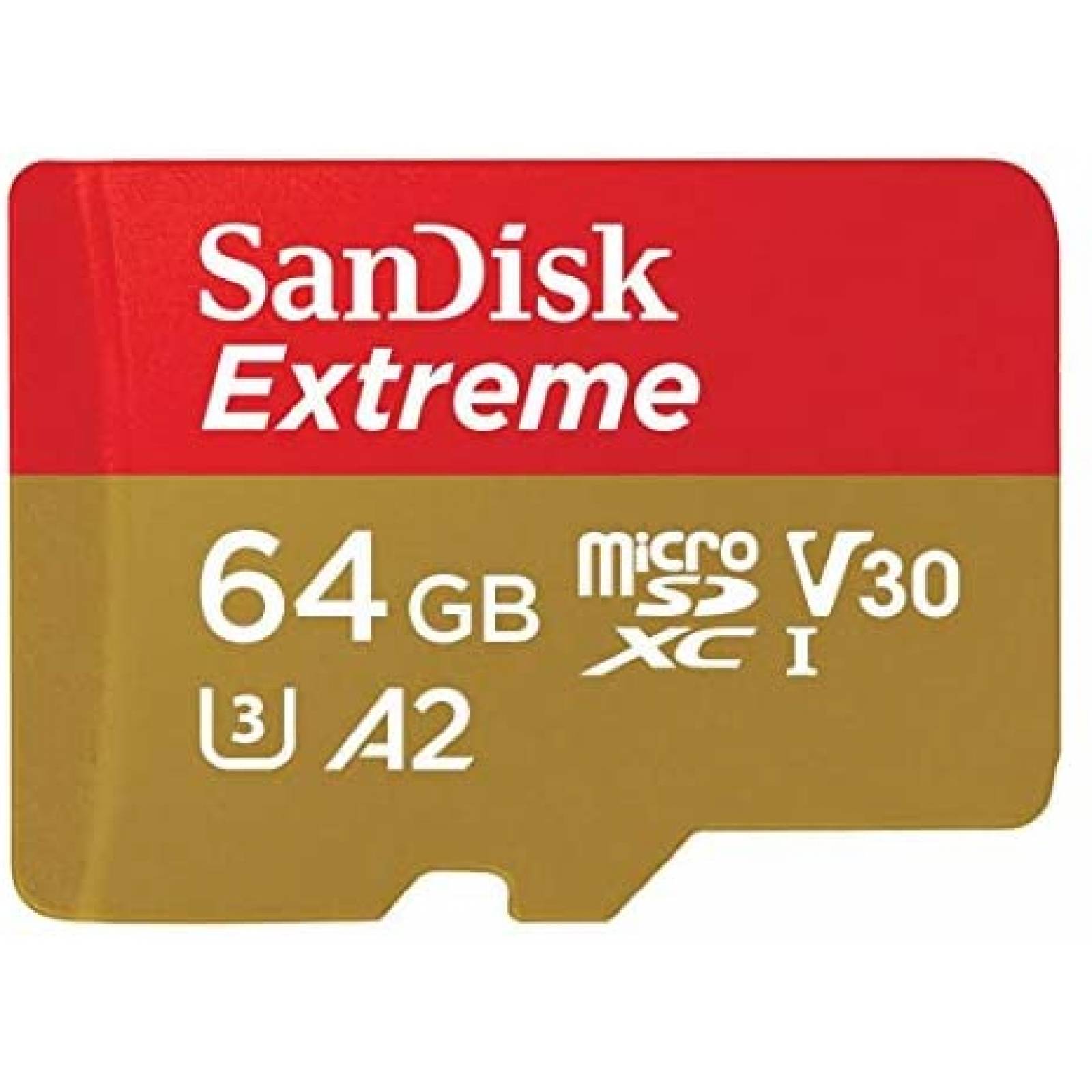 Memoria SanDisk Micro SD Extreme 64GB GoPro -Negro