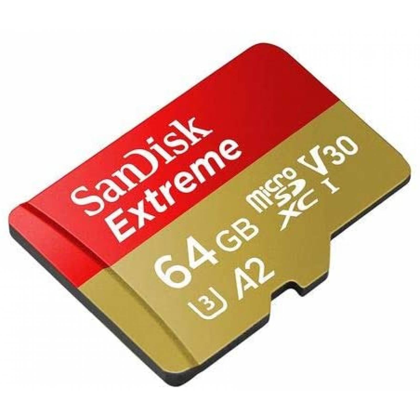 Memoria SanDisk Micro SD Extreme 64GB GoPro -Negro
