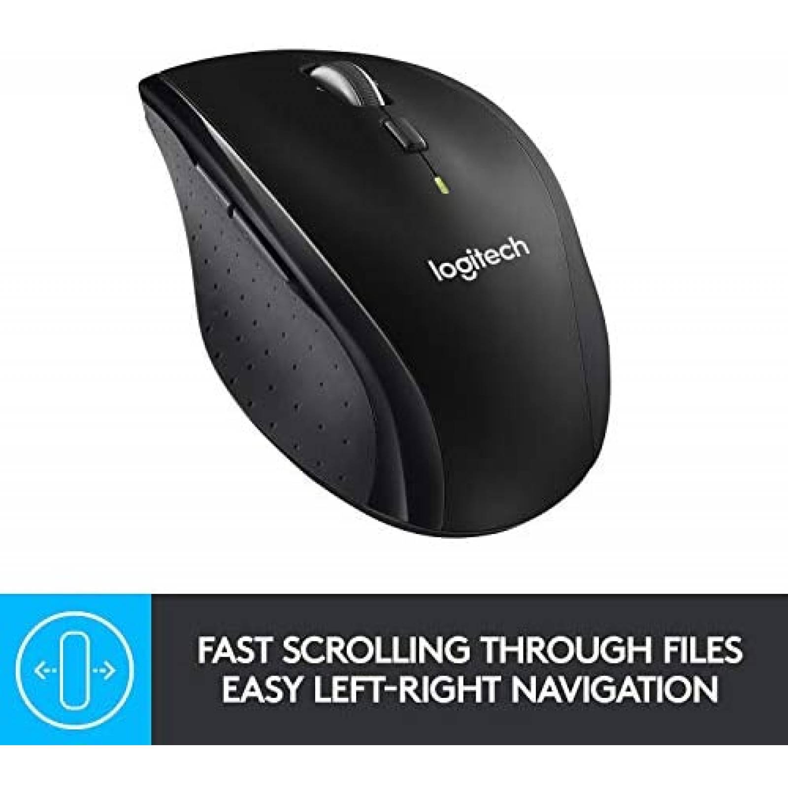 Mouse Logitech M705 Ergonomico Desplazamiento Ultrarrapido