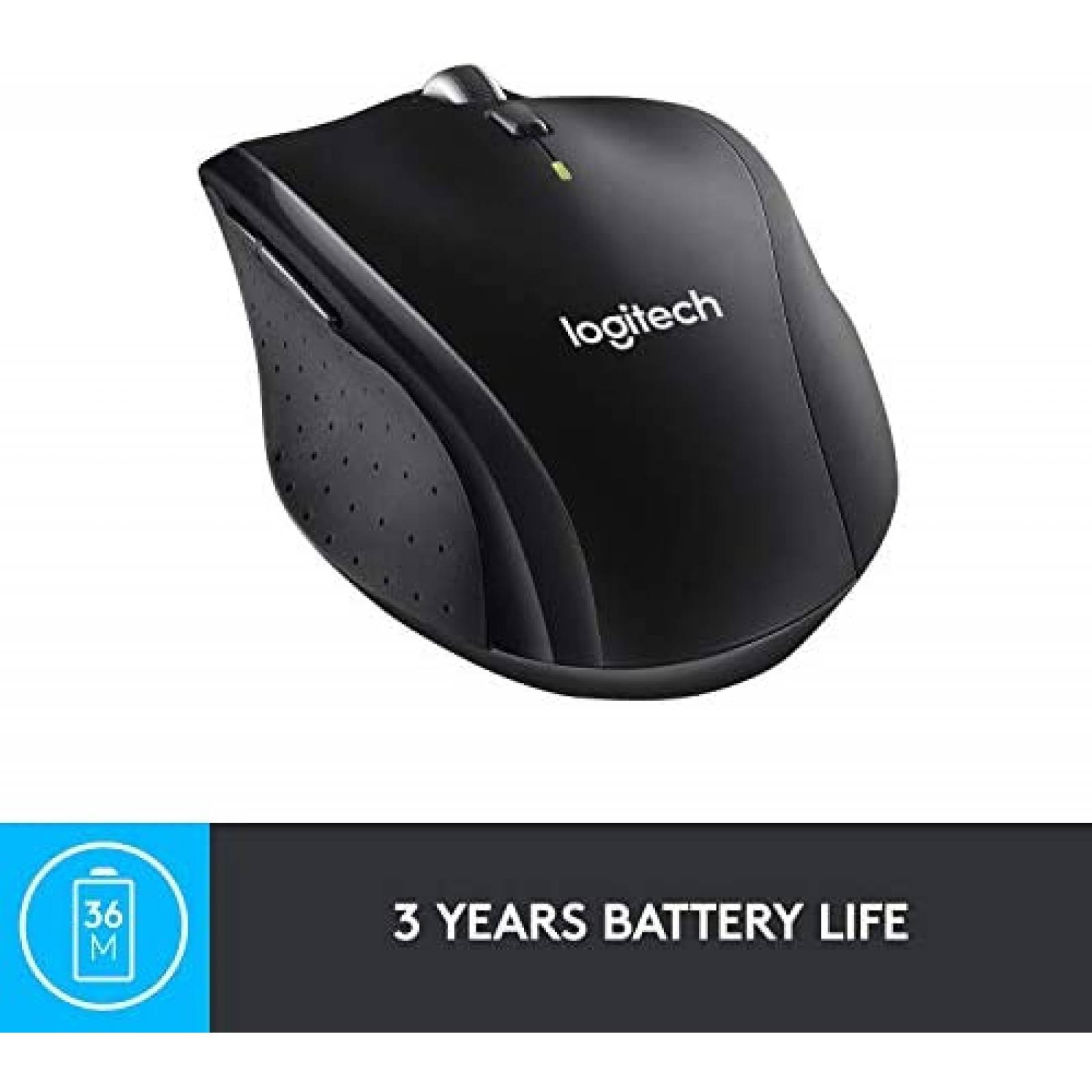 Mouse Logitech M705 Ergonomico Desplazamiento Ultrarrapido
