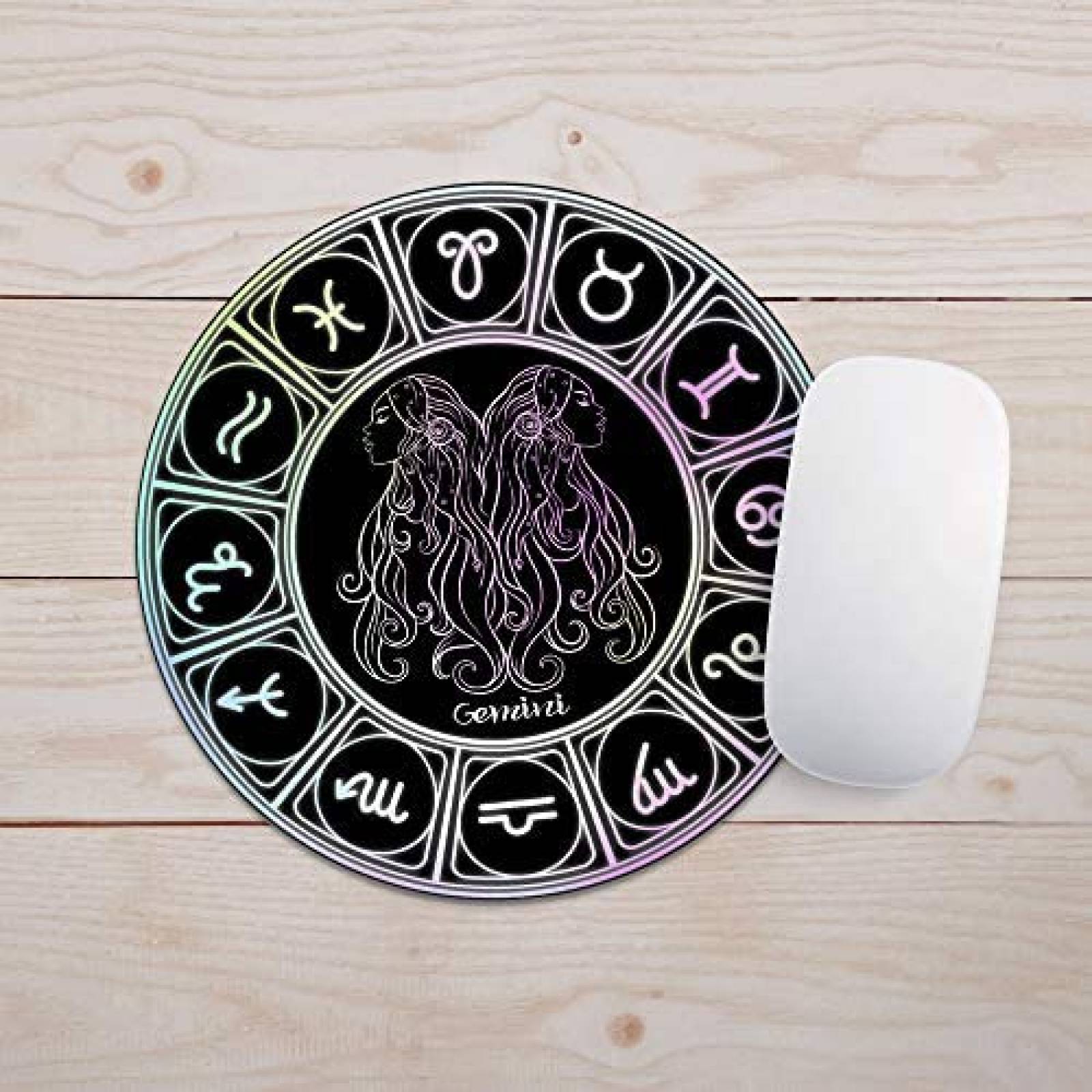 Mousepad Gamer AGMdesign Gemini Astrologia Antideslizante